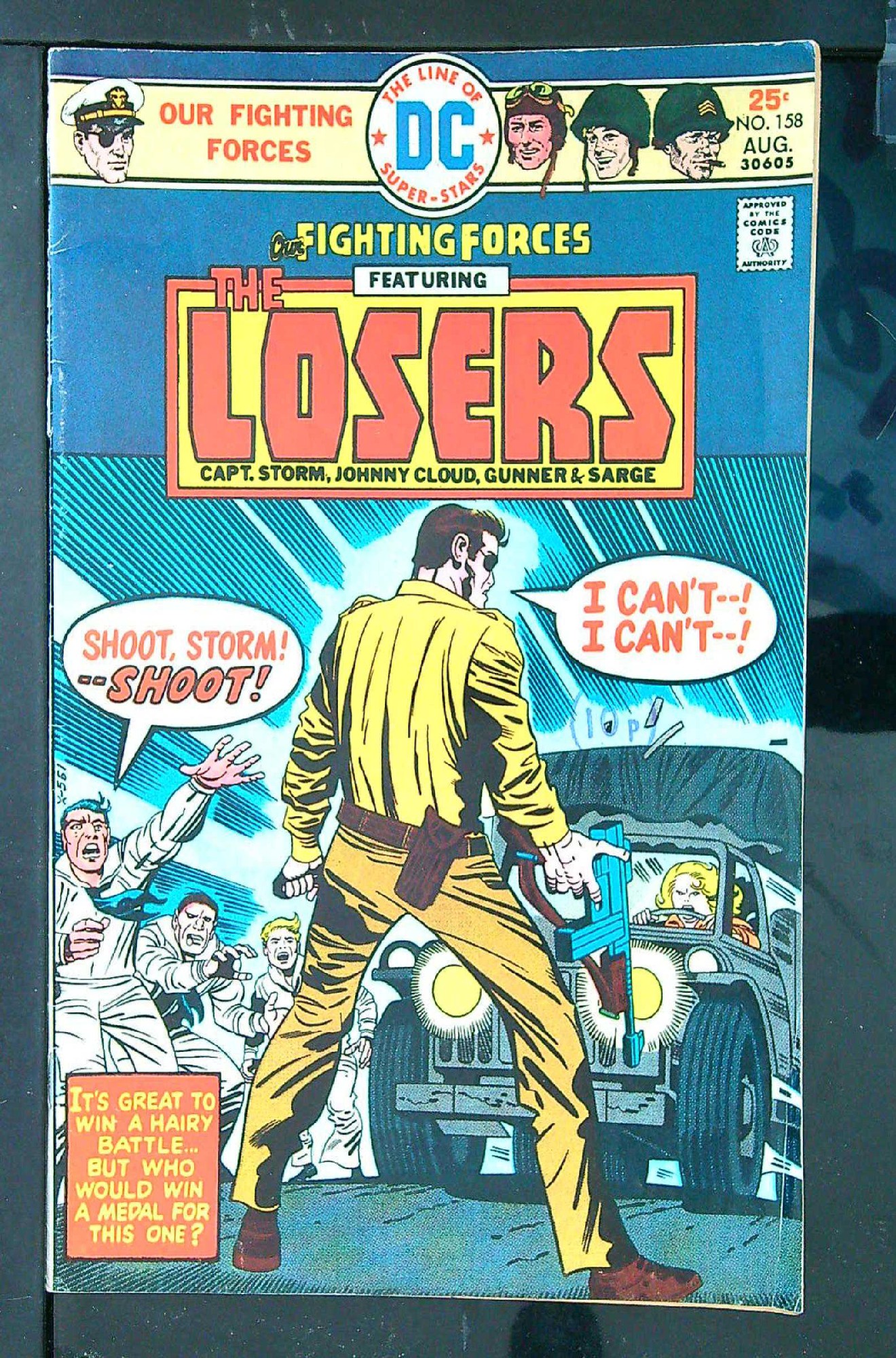 Cover of Our Fighting Forces #158. One of 250,000 Vintage American Comics on sale from Krypton!