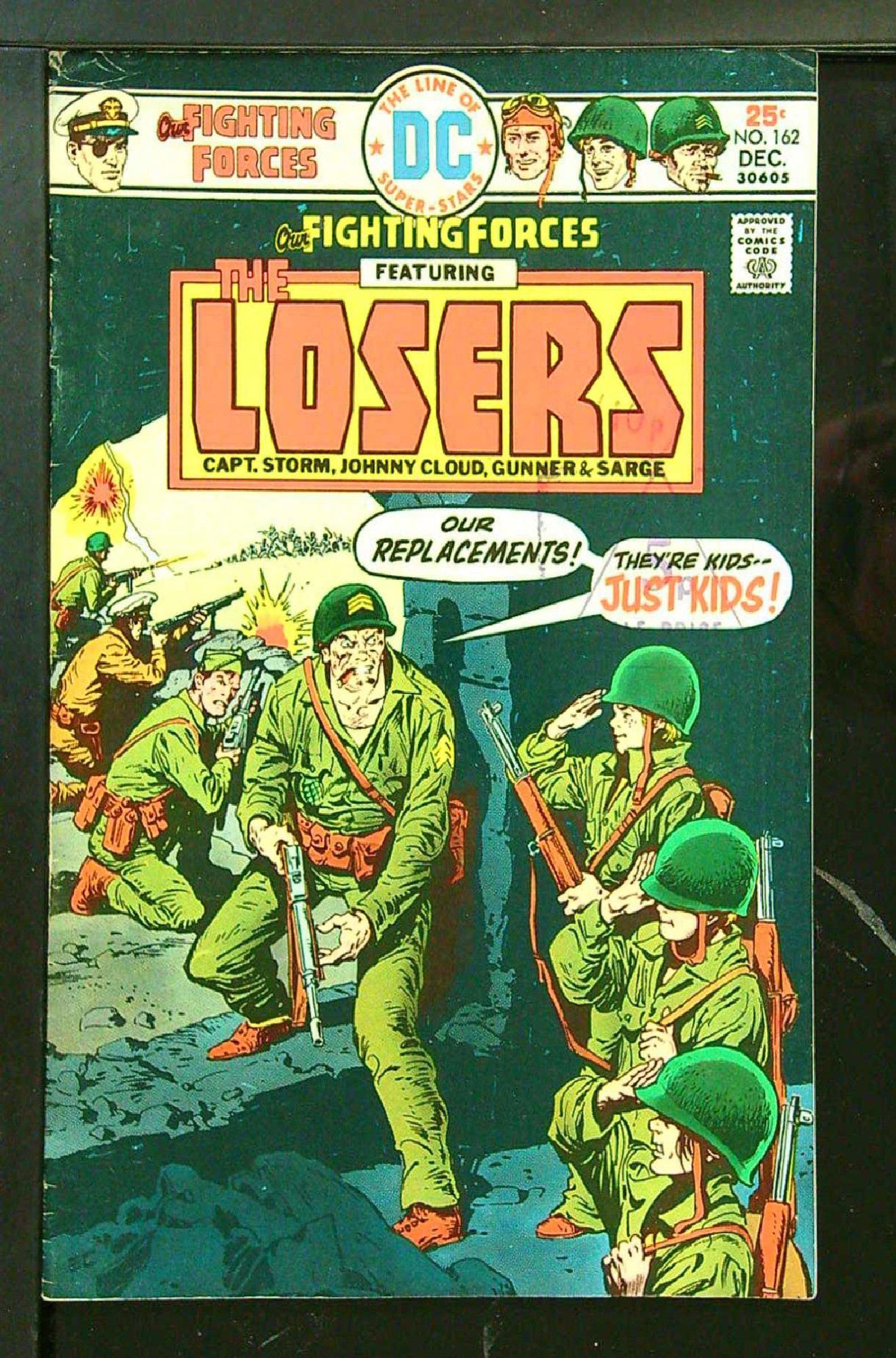Cover of Our Fighting Forces #162. One of 250,000 Vintage American Comics on sale from Krypton!