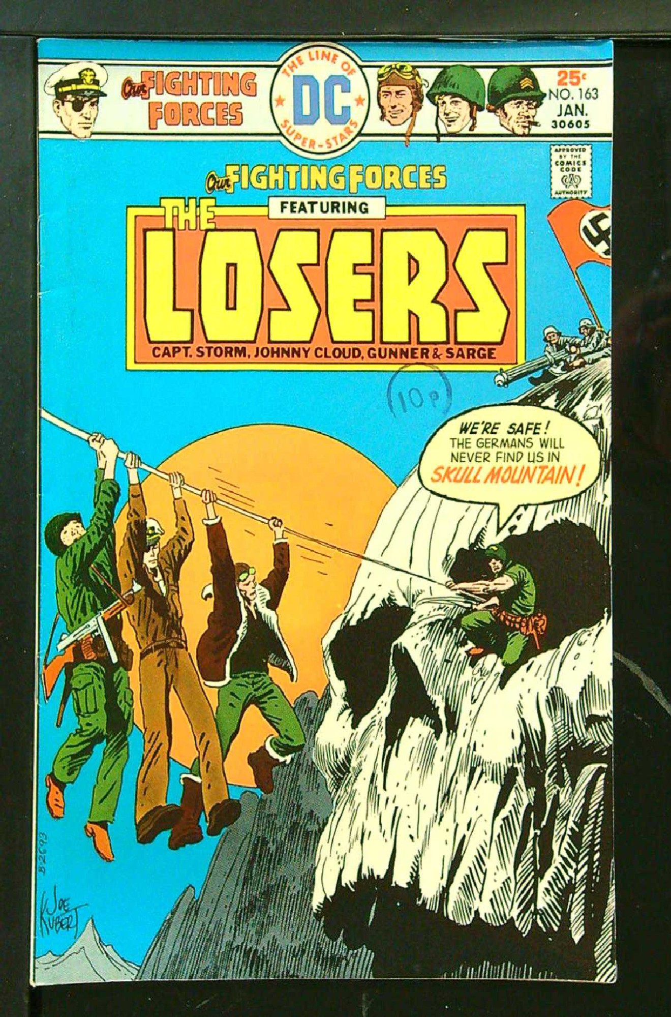 Cover of Our Fighting Forces #163. One of 250,000 Vintage American Comics on sale from Krypton!