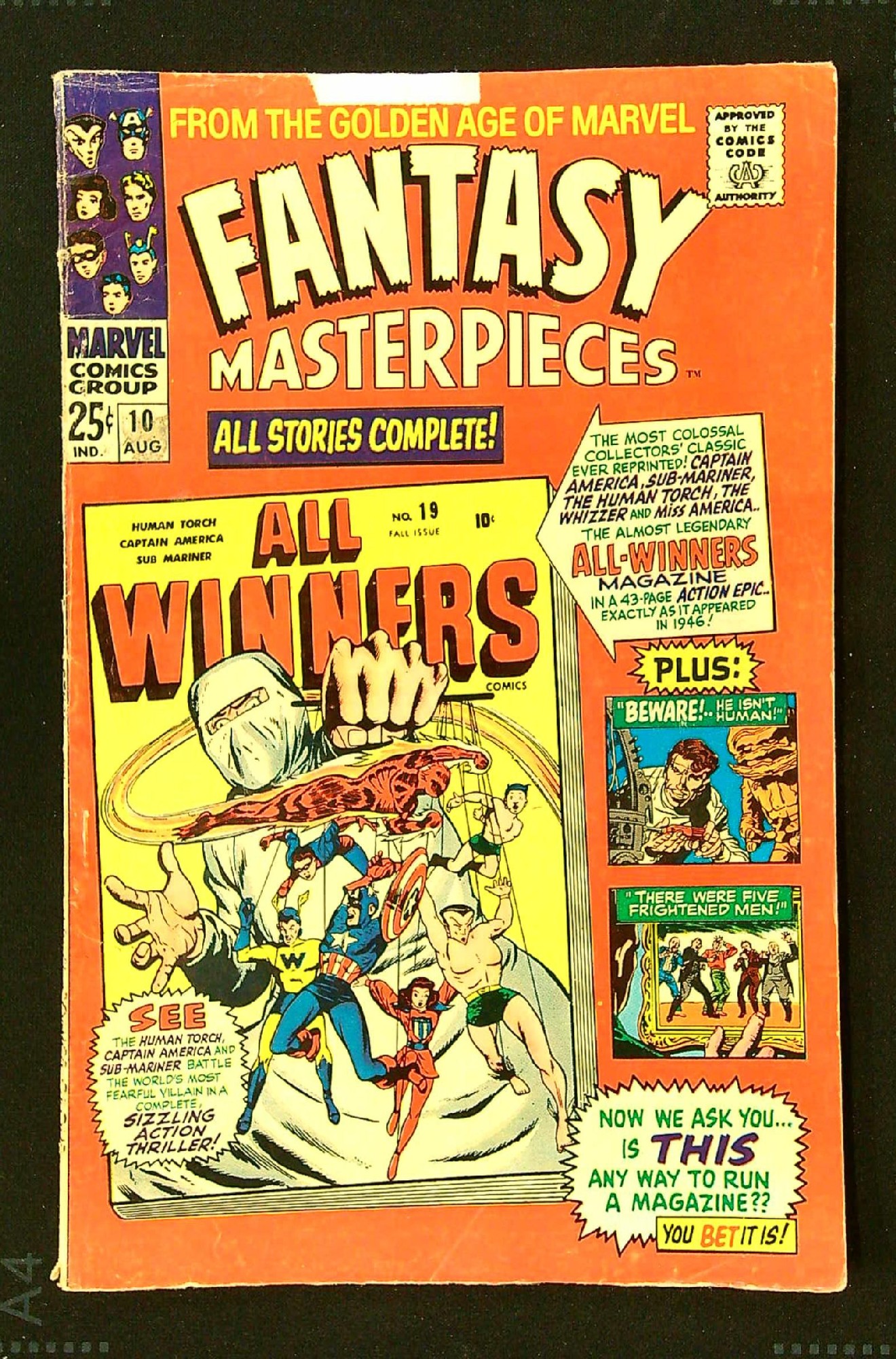 Cover of Fantasy Masterpieces (Vol 1) #10. One of 250,000 Vintage American Comics on sale from Krypton!