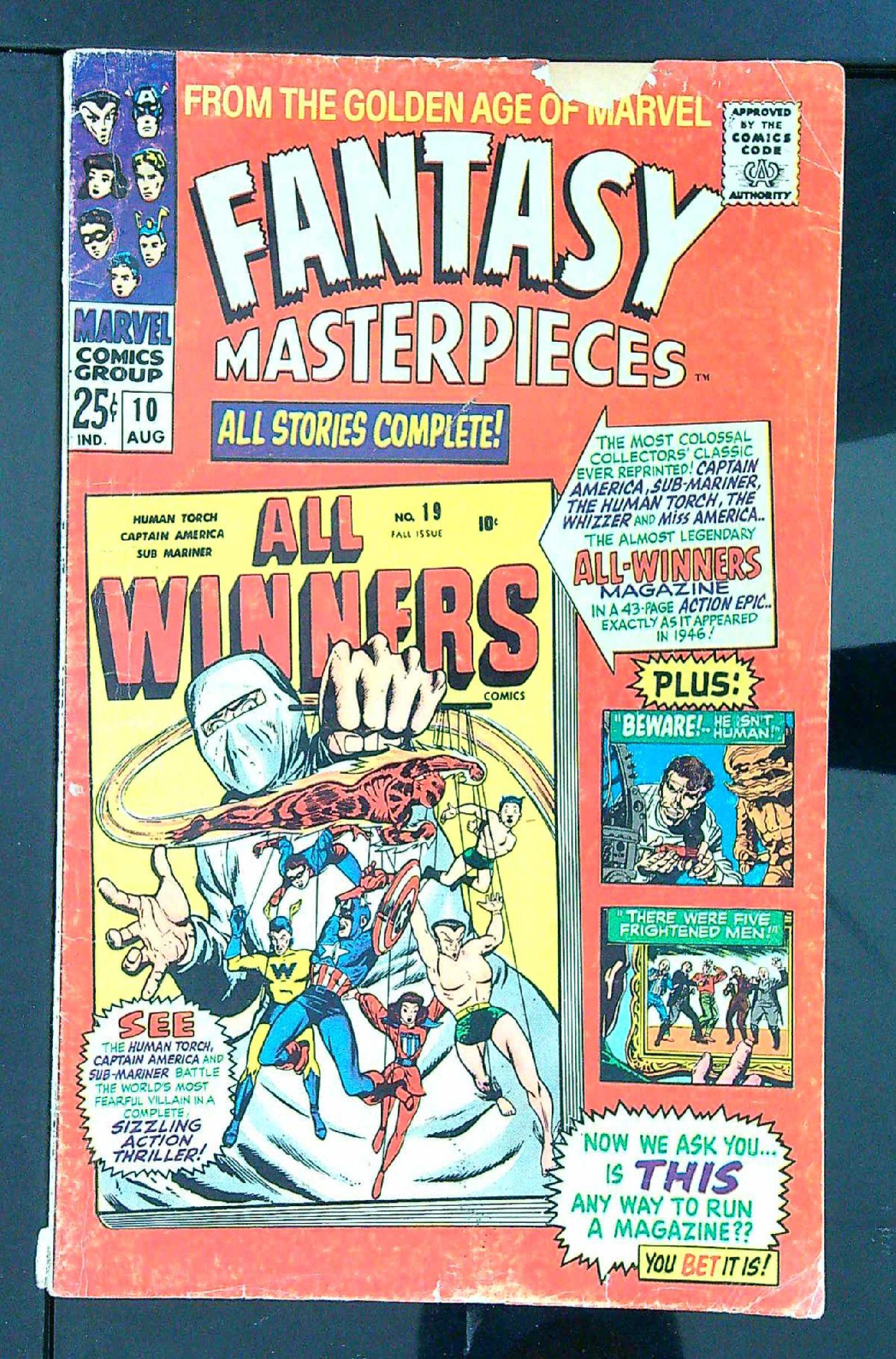 Cover of Fantasy Masterpieces (Vol 1) #10. One of 250,000 Vintage American Comics on sale from Krypton!