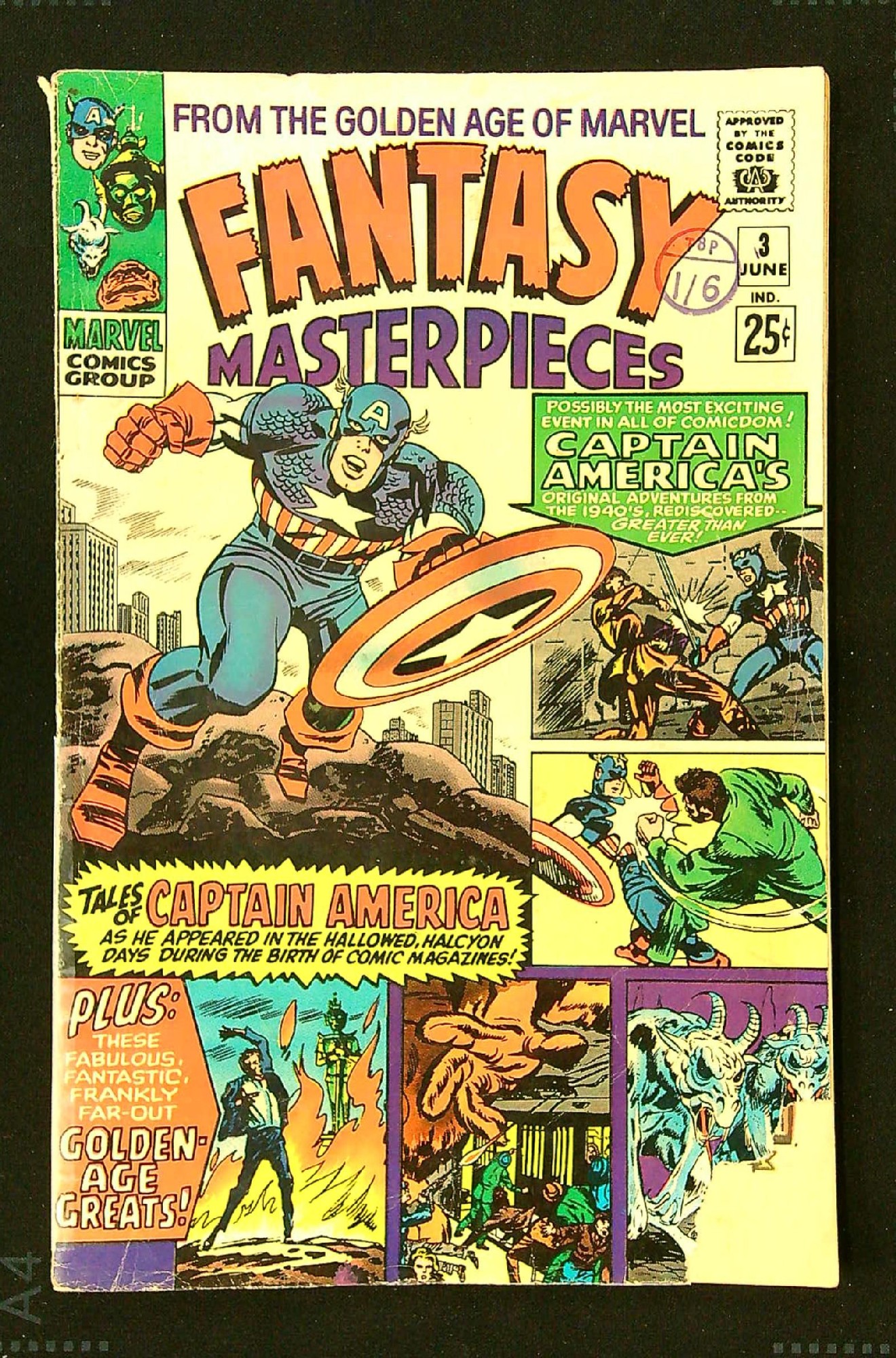 Cover of Fantasy Masterpieces (Vol 1) #3. One of 250,000 Vintage American Comics on sale from Krypton!