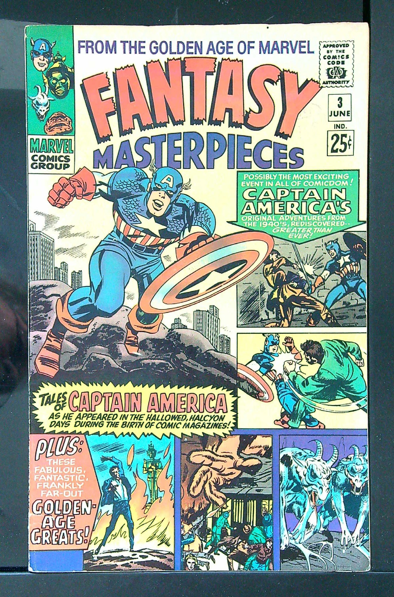 Cover of Fantasy Masterpieces (Vol 1) #3. One of 250,000 Vintage American Comics on sale from Krypton!