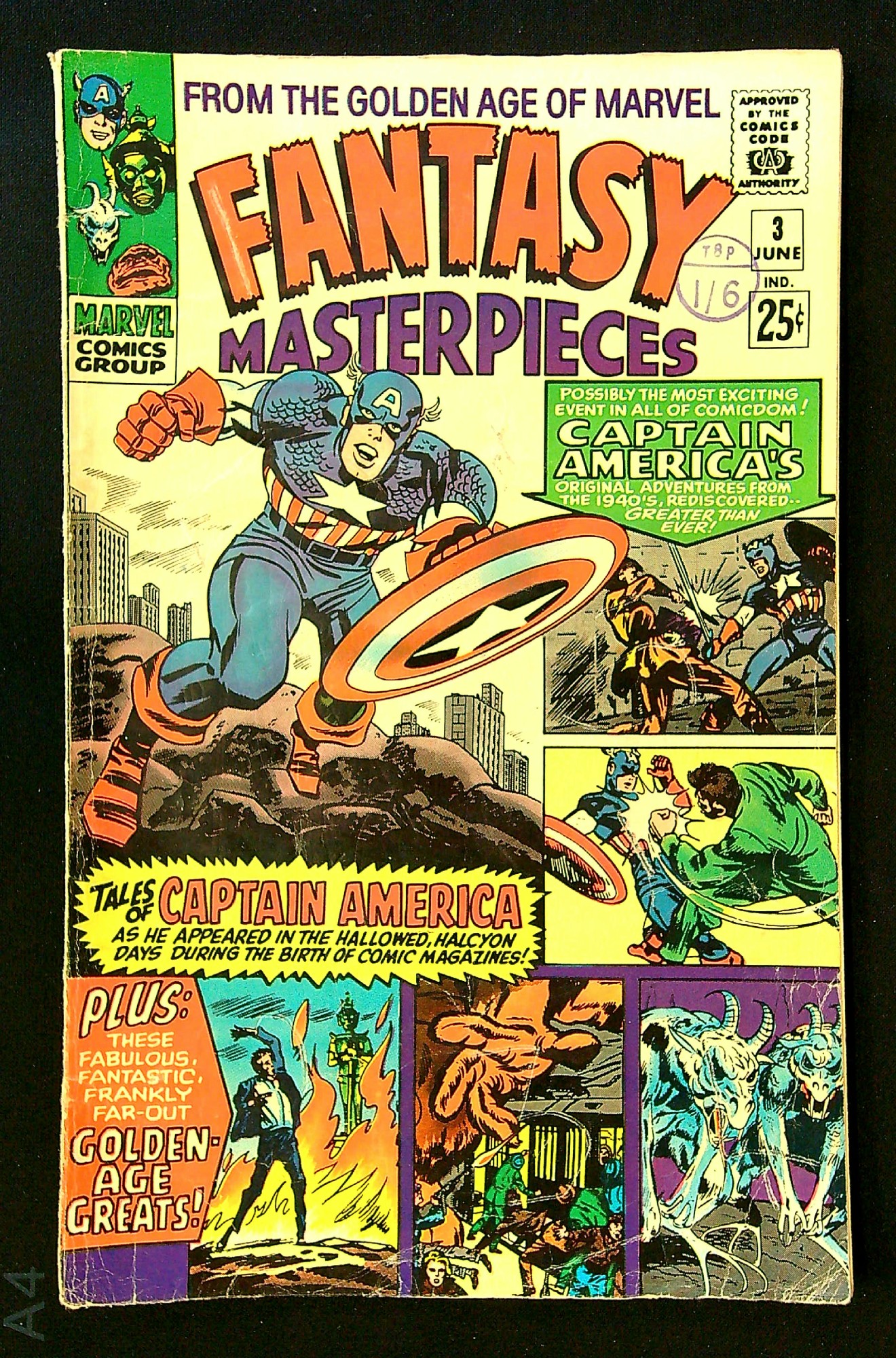 Cover of Fantasy Masterpieces (Vol 1) #3. One of 250,000 Vintage American Comics on sale from Krypton!
