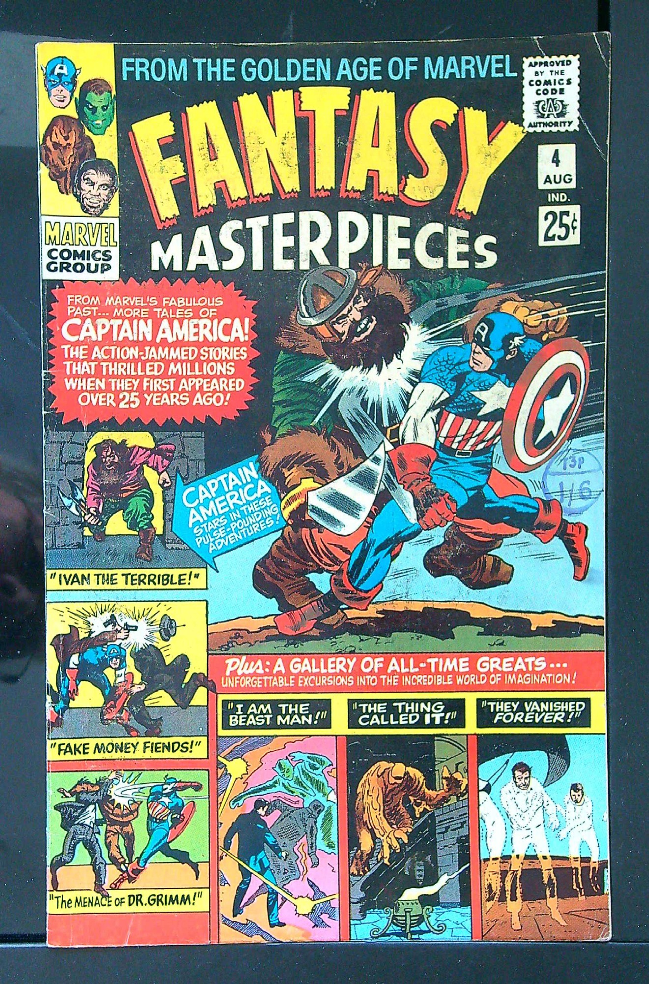 Cover of Fantasy Masterpieces (Vol 1) #4. One of 250,000 Vintage American Comics on sale from Krypton!