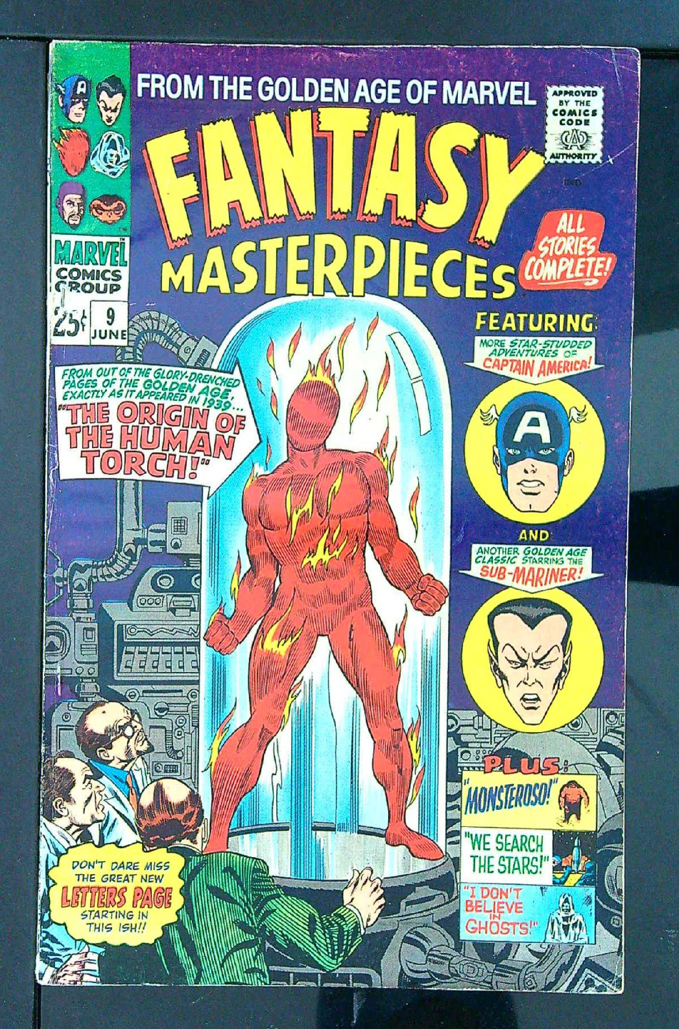 ACTUAL SCAN OF COMIC!<br> Cover of Fantasy Masterpieces (Vol 1) #9. One of 250,000 Vintage American Comics on sale from Krypton!