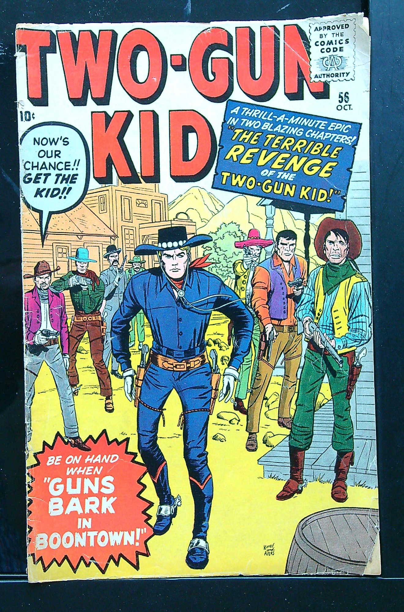 Cover of Two Gun Kid  #56. One of 250,000 Vintage American Comics on sale from Krypton!