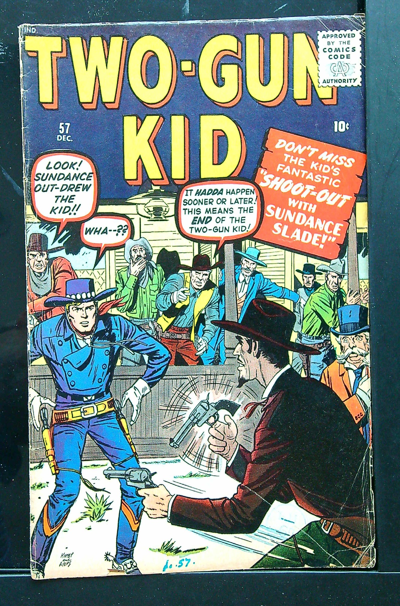 Cover of Two Gun Kid  #57. One of 250,000 Vintage American Comics on sale from Krypton!
