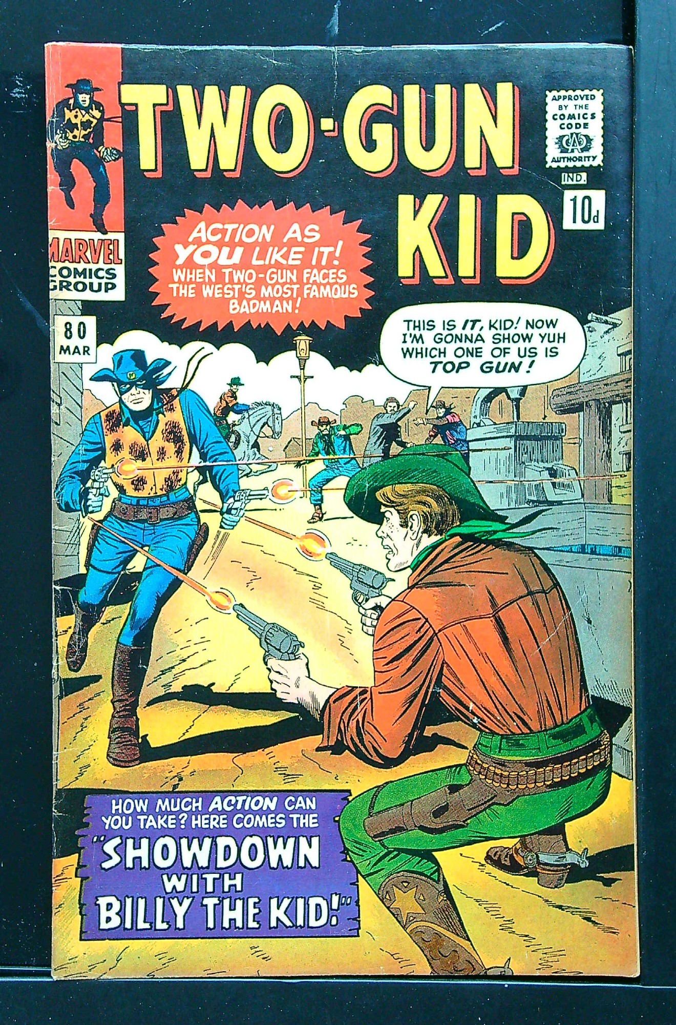 Cover of Two Gun Kid  #80. One of 250,000 Vintage American Comics on sale from Krypton!