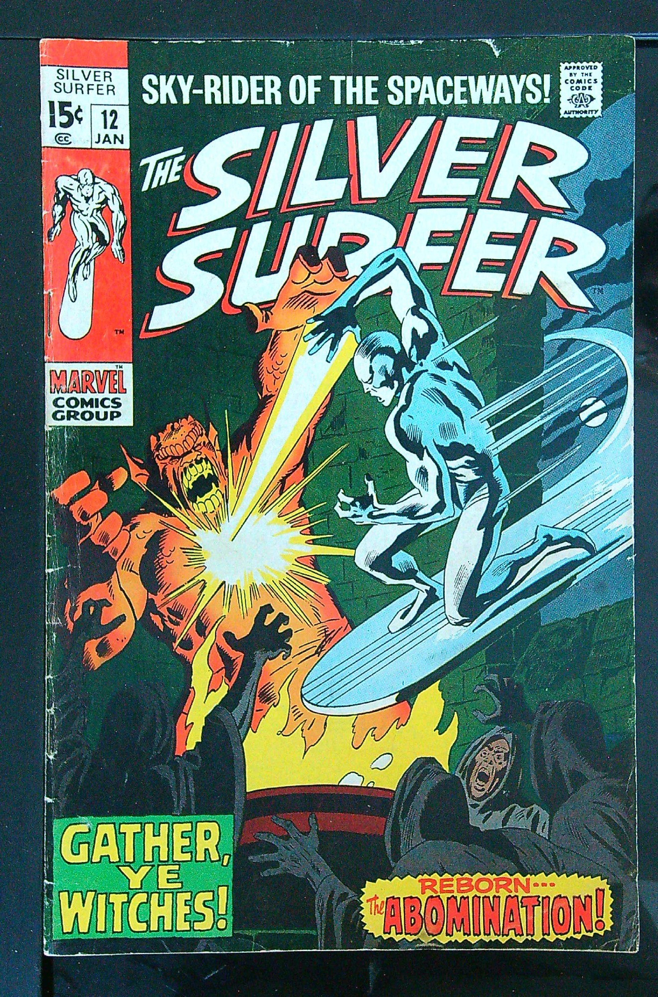Cover of Silver Surfer (Vol 1) #12. One of 250,000 Vintage American Comics on sale from Krypton!