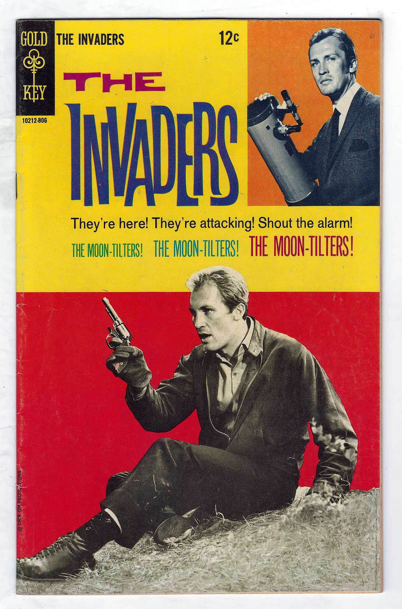 ACTUAL SCAN OF COMIC!<br> Cover of Invaders (Vol 1) (Gold Key) #3. One of 250,000 Vintage American Comics on sale from Krypton!