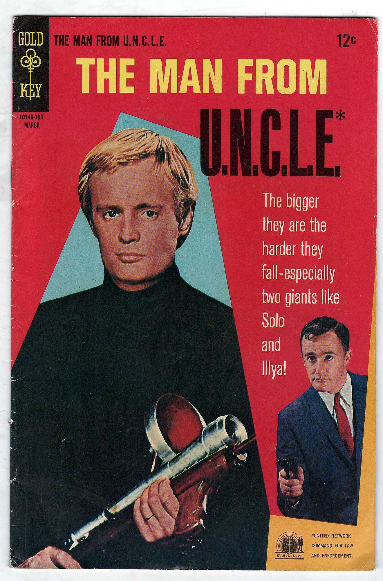ACTUAL SCAN OF COMIC!<br> Cover of Man From U.N.C.L.E. (Vol 1) The #11. One of 250,000 Vintage American Comics on sale from Krypton!