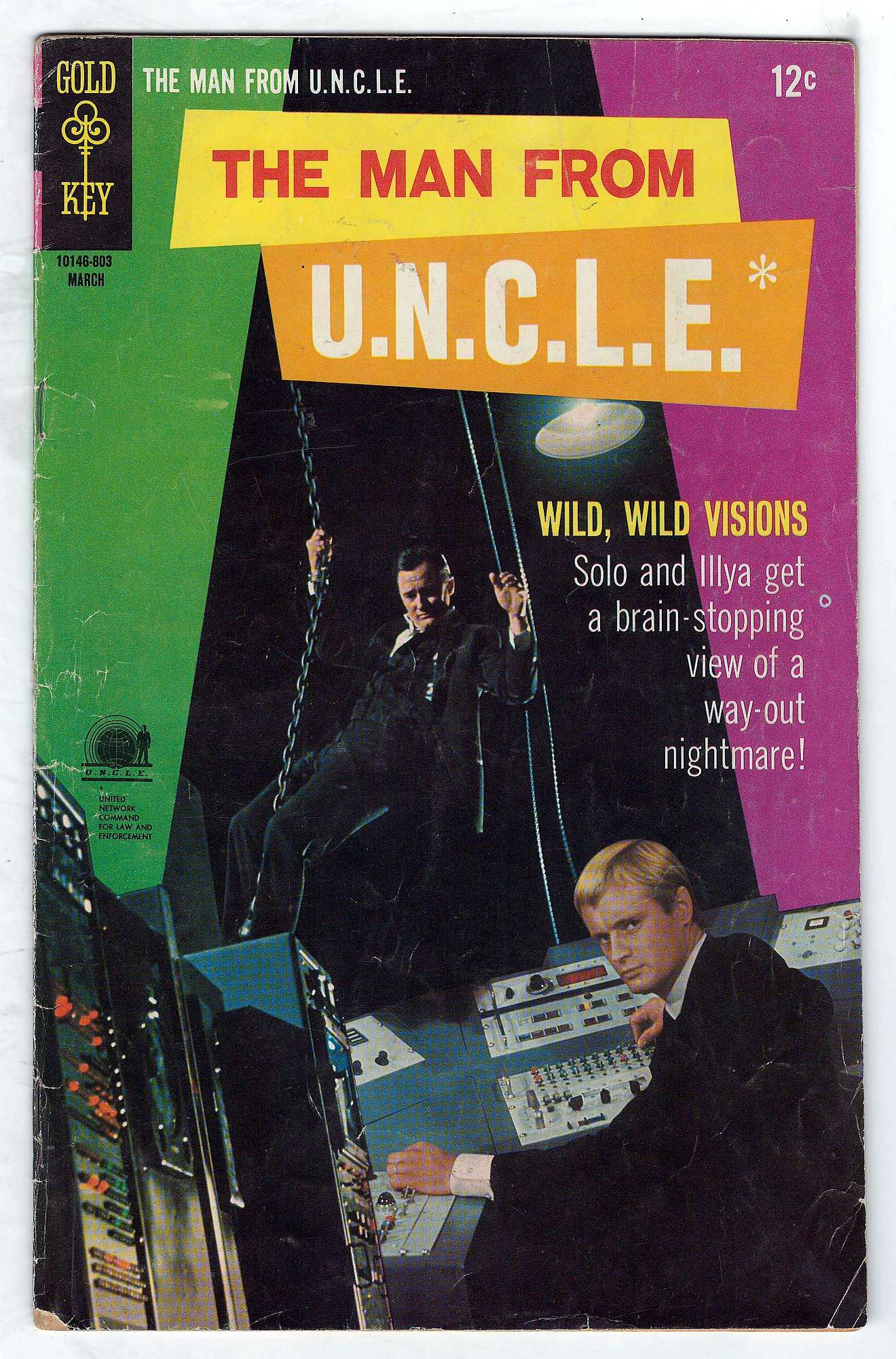 ACTUAL SCAN OF COMIC!<br> Cover of Man From U.N.C.L.E. (Vol 1) The #17. One of 250,000 Vintage American Comics on sale from Krypton!
