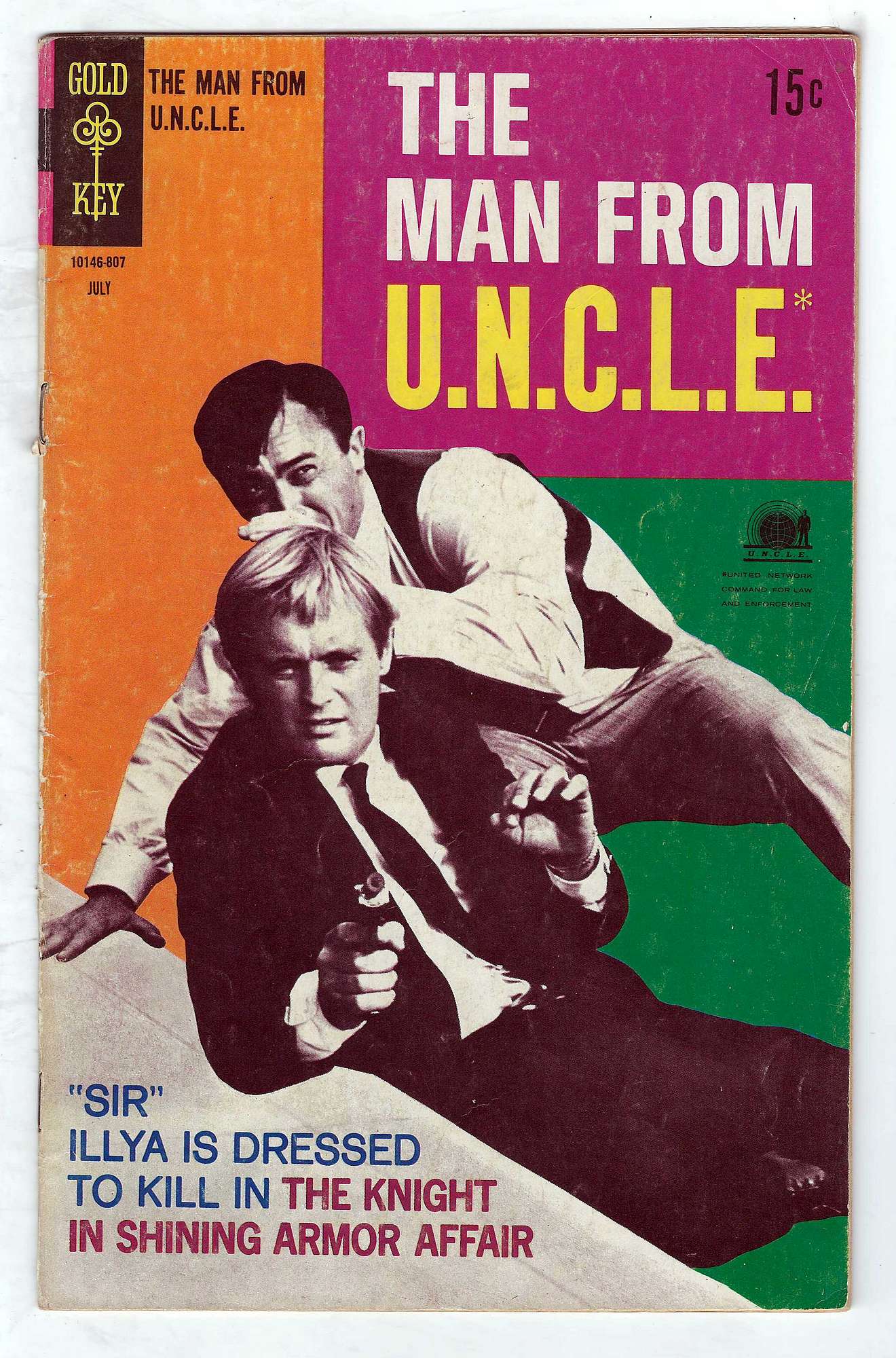 Cover of Man From U.N.C.L.E. (Vol 1) The #19. One of 250,000 Vintage American Comics on sale from Krypton!