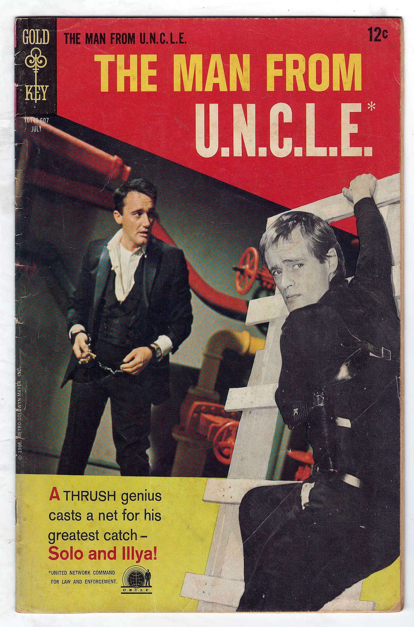 Cover of Man From U.N.C.L.E. (Vol 1) The #7. One of 250,000 Vintage American Comics on sale from Krypton!