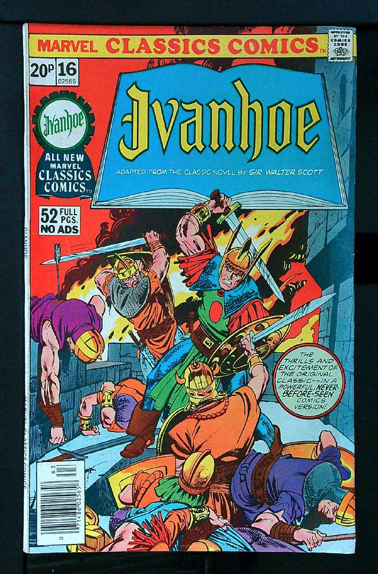 Cover of Marvel Classics Comics Featuring (Vol 1) #16. One of 250,000 Vintage American Comics on sale from Krypton!