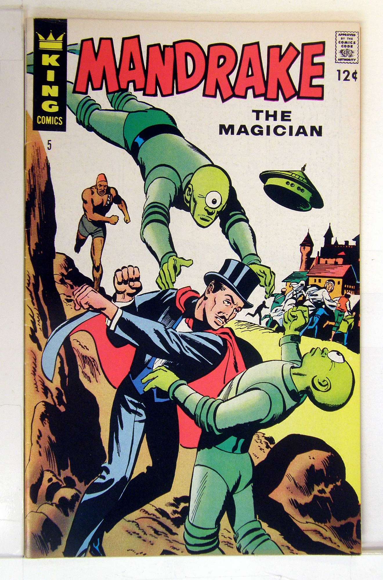 Cover of Mandrake (King Comics) #5. One of 250,000 Vintage American Comics on sale from Krypton!