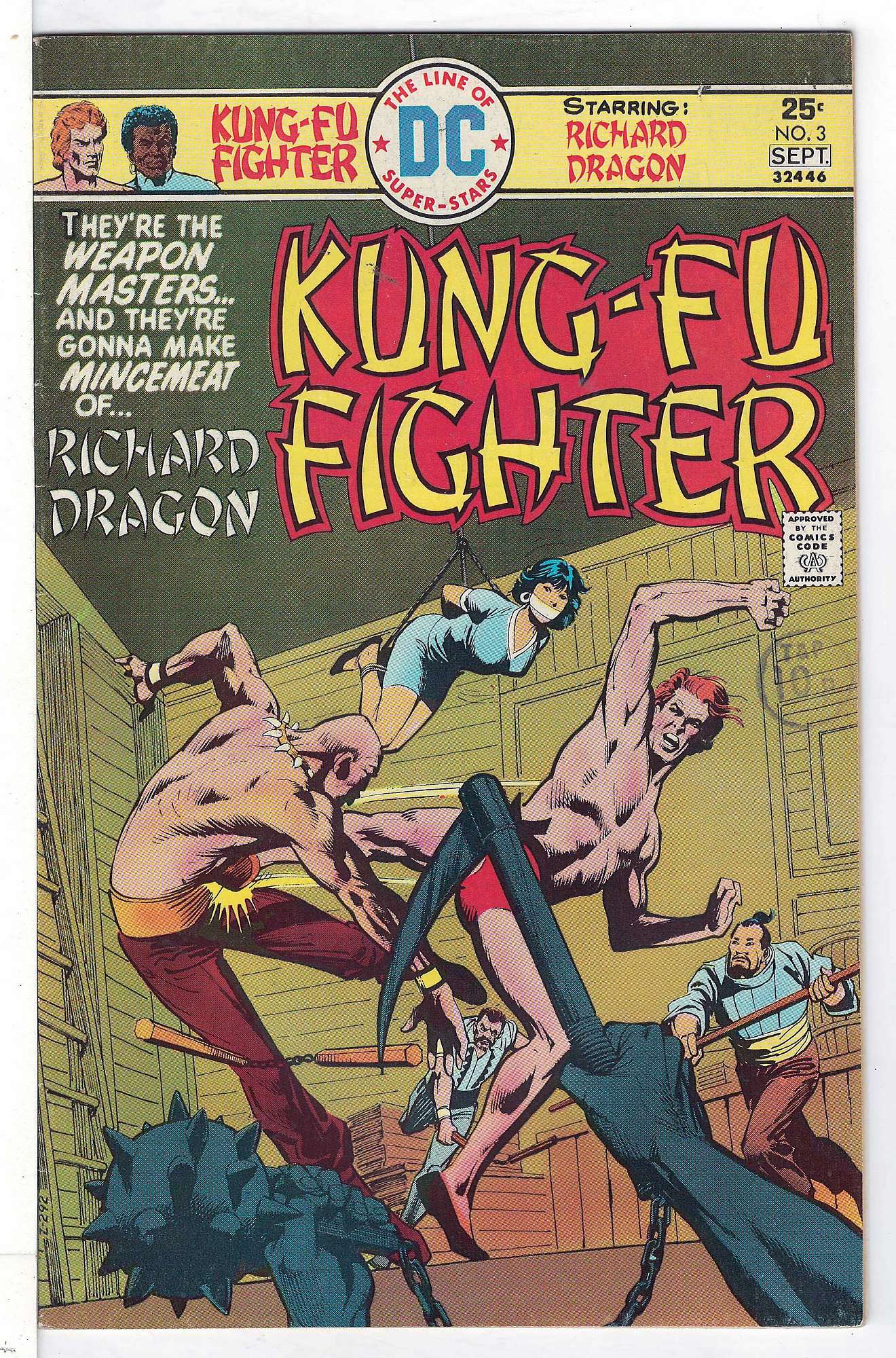 Cover of Richard Dragon (Vol 1) Kung-Fu Fighter #3. One of 250,000 Vintage American Comics on sale from Krypton!