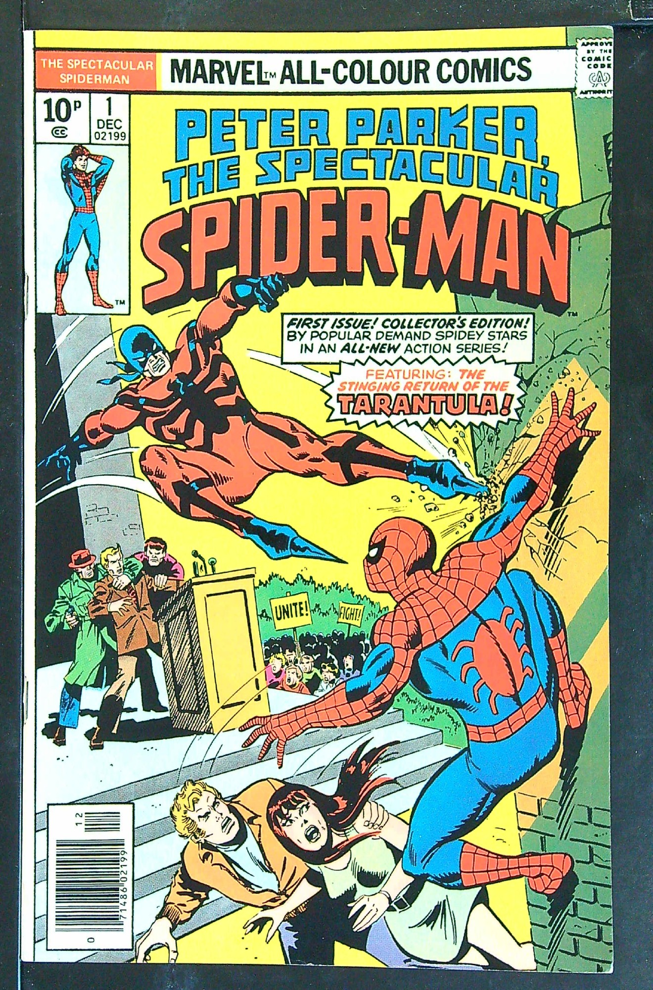 Cover of Spectacular Spider-Man (Vol 1) #1. One of 250,000 Vintage American Comics on sale from Krypton!