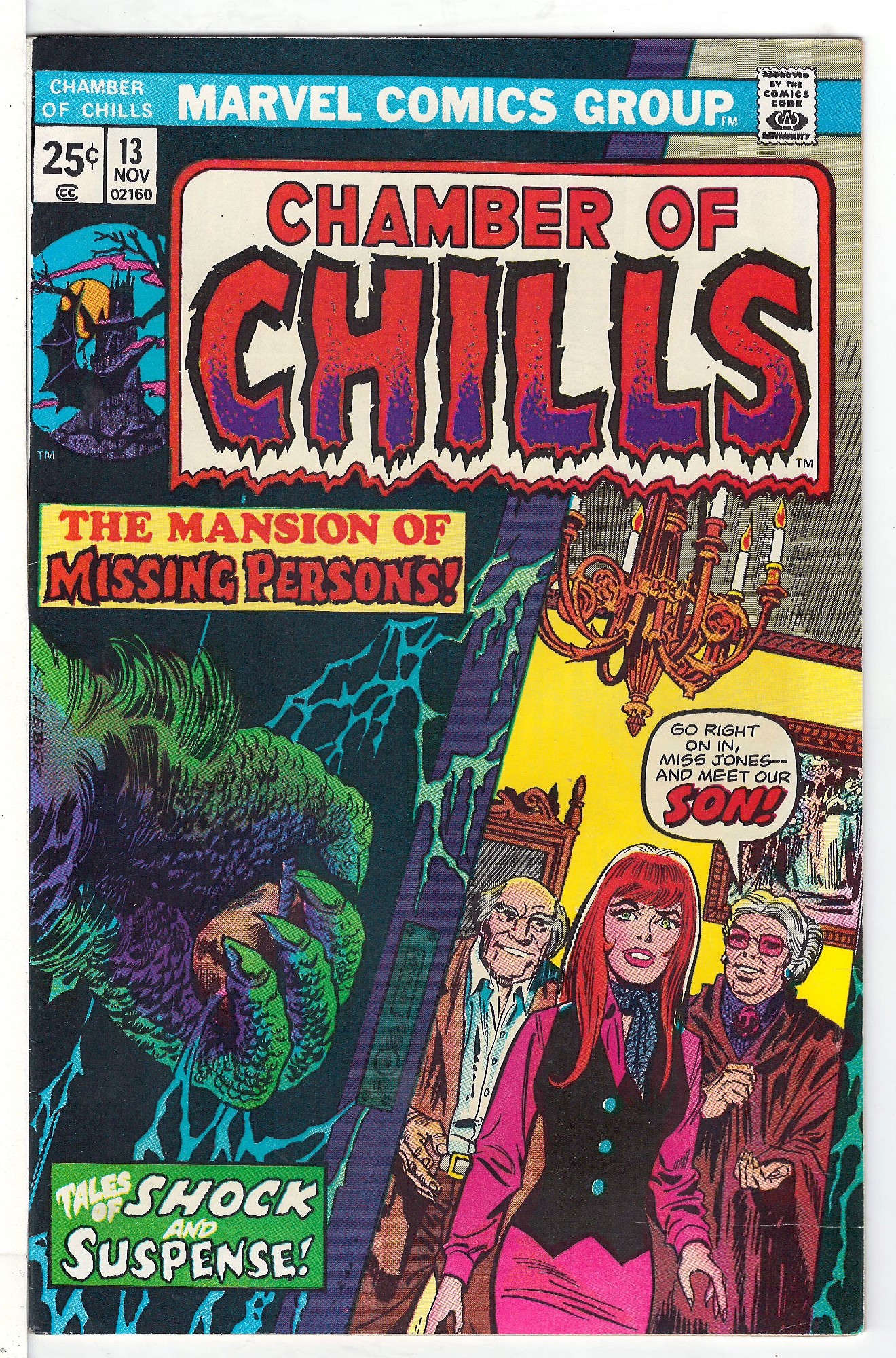 Cover of Chamber of Chills (Vol 1) #13. One of 250,000 Vintage American Comics on sale from Krypton!