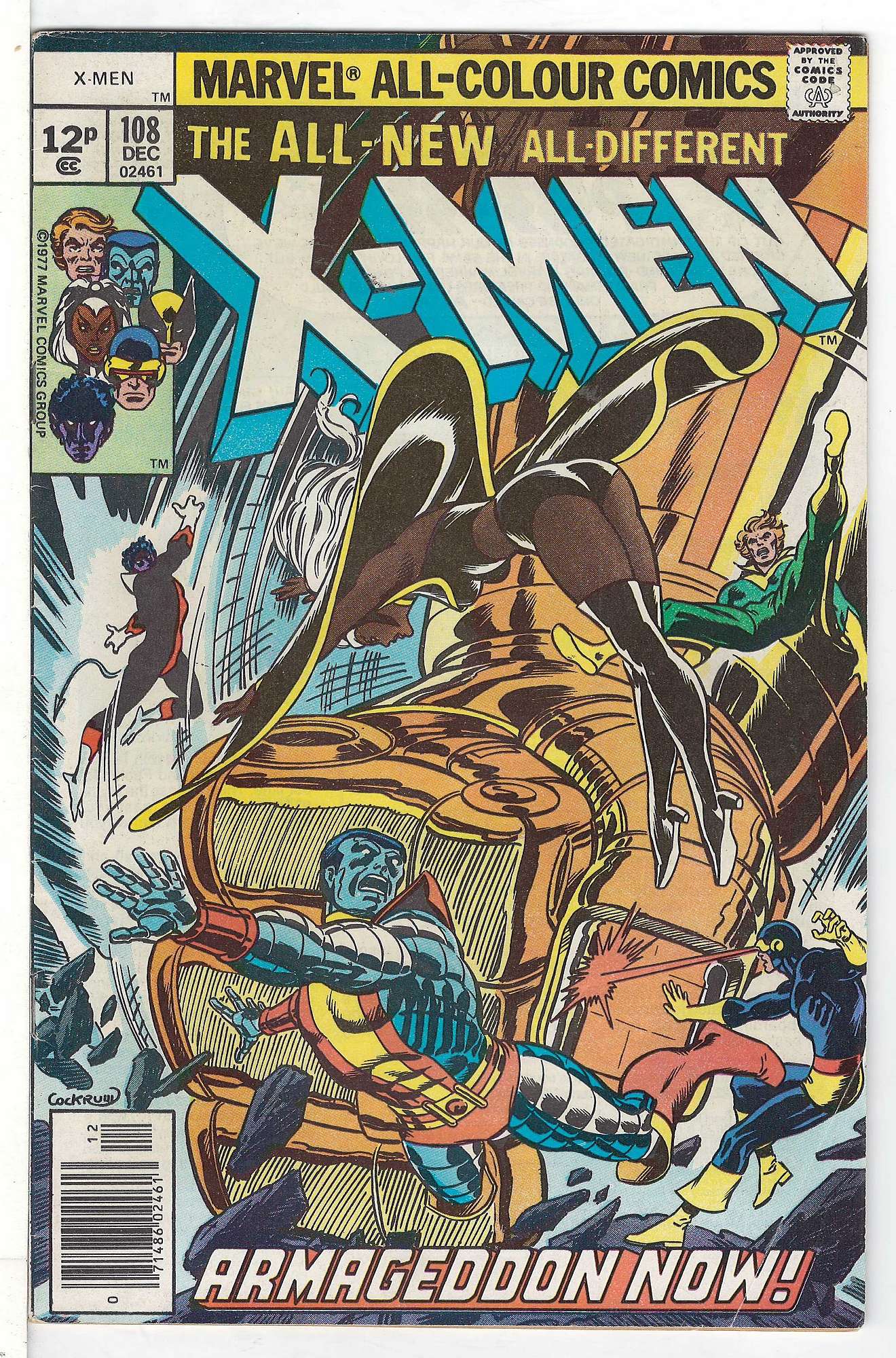 Cover of Uncanny X-Men (Vol 1) #108. One of 250,000 Vintage American Comics on sale from Krypton!