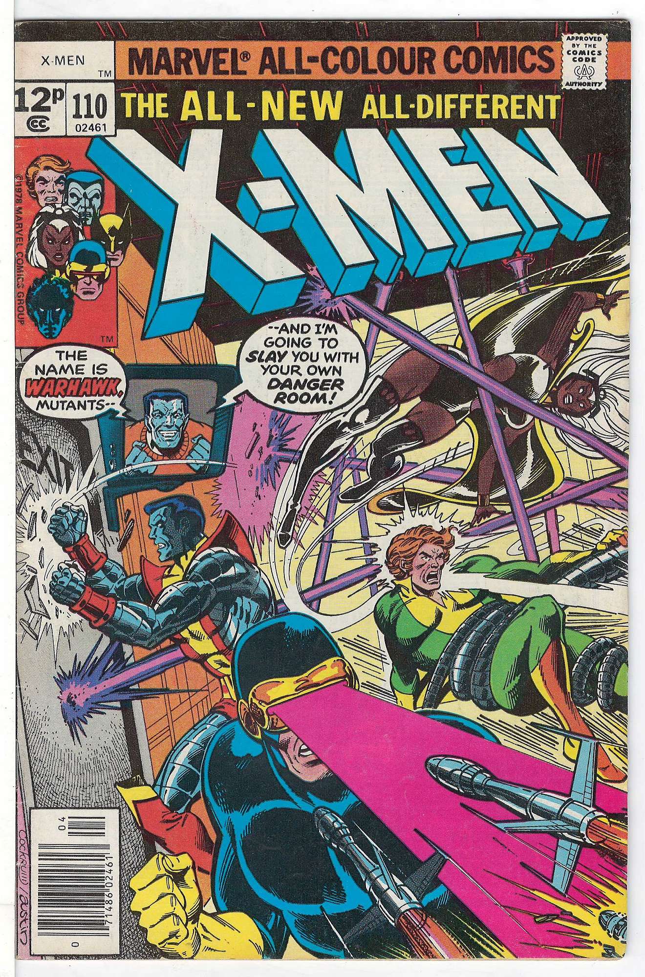 Cover of Uncanny X-Men (Vol 1) #110. One of 250,000 Vintage American Comics on sale from Krypton!