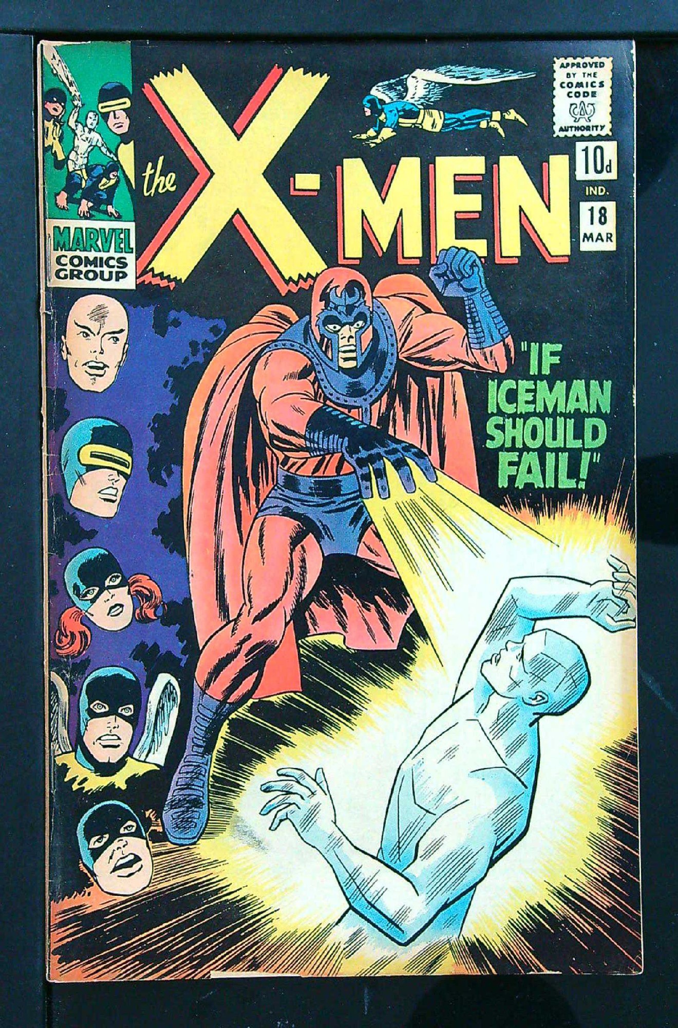 Cover of Uncanny X-Men (Vol 1) #18. One of 250,000 Vintage American Comics on sale from Krypton!
