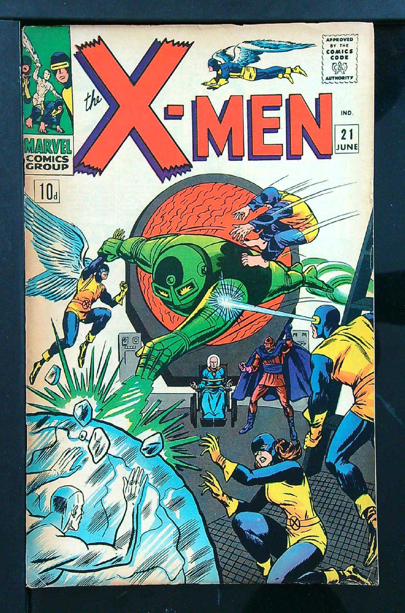 Cover of Uncanny X-Men (Vol 1) #21. One of 250,000 Vintage American Comics on sale from Krypton!