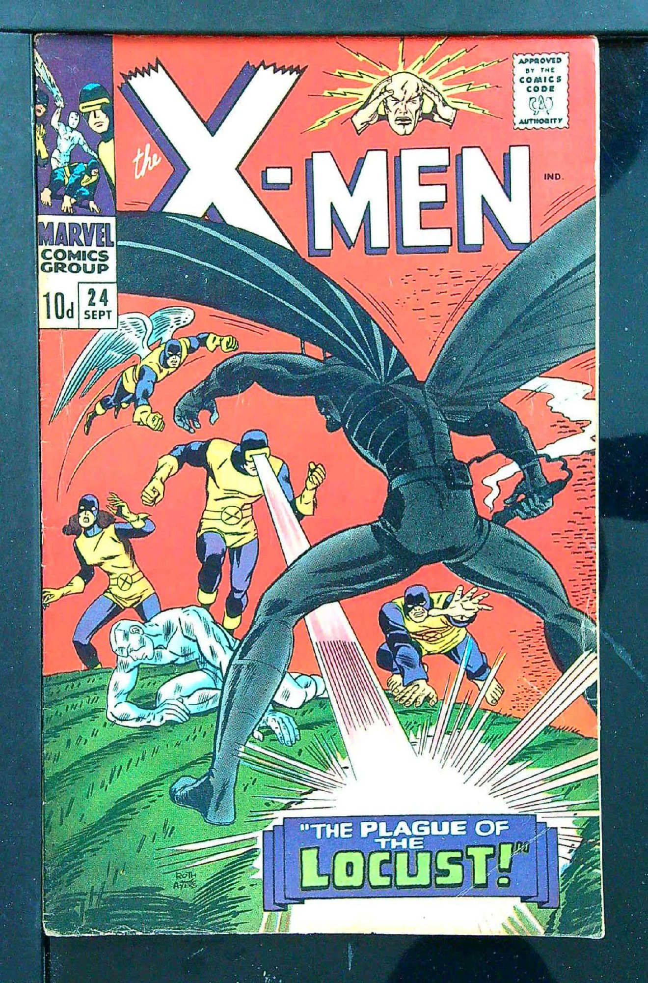 Cover of Uncanny X-Men (Vol 1) #24. One of 250,000 Vintage American Comics on sale from Krypton!