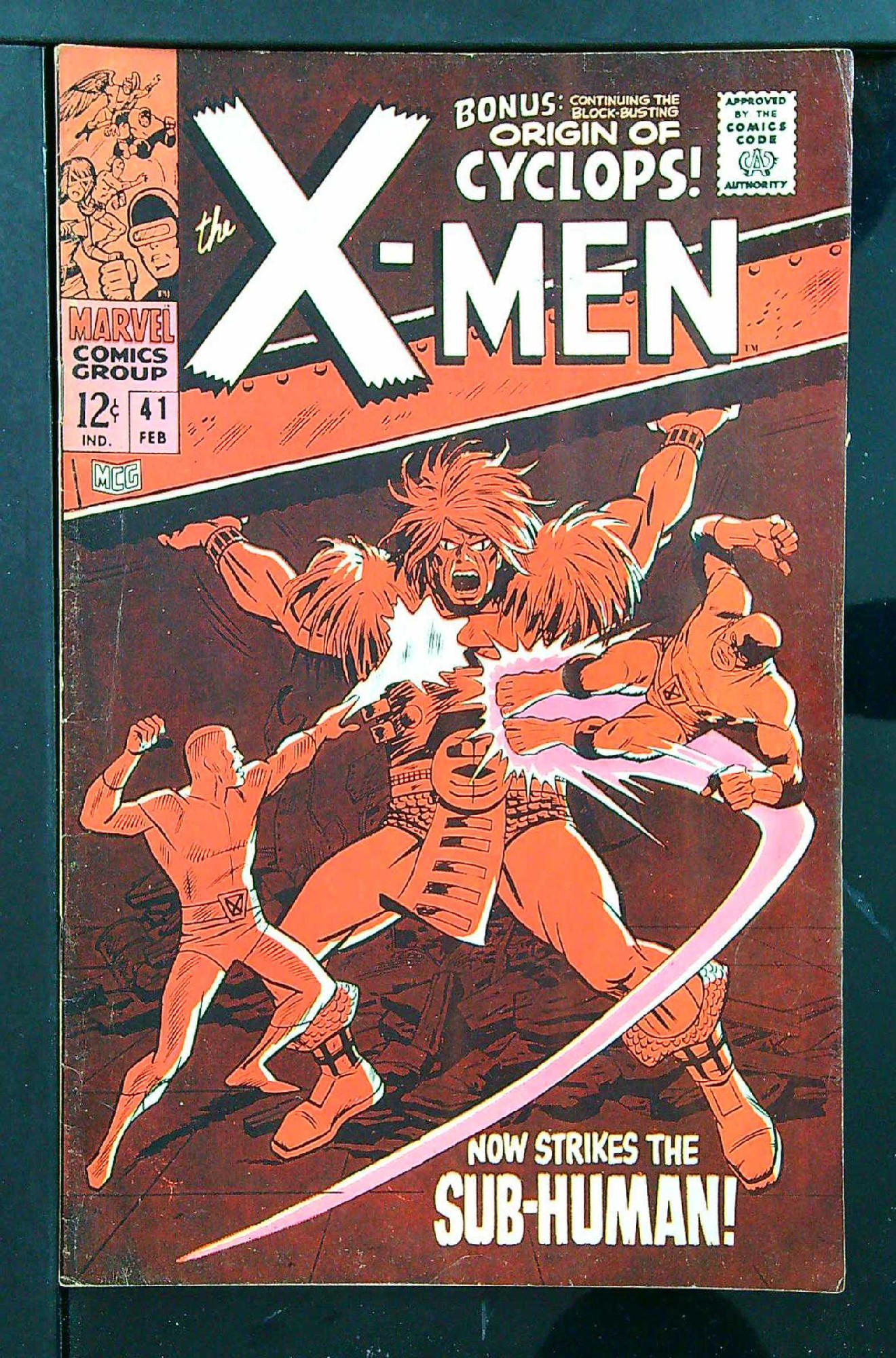 Cover of Uncanny X-Men (Vol 1) #41. One of 250,000 Vintage American Comics on sale from Krypton!