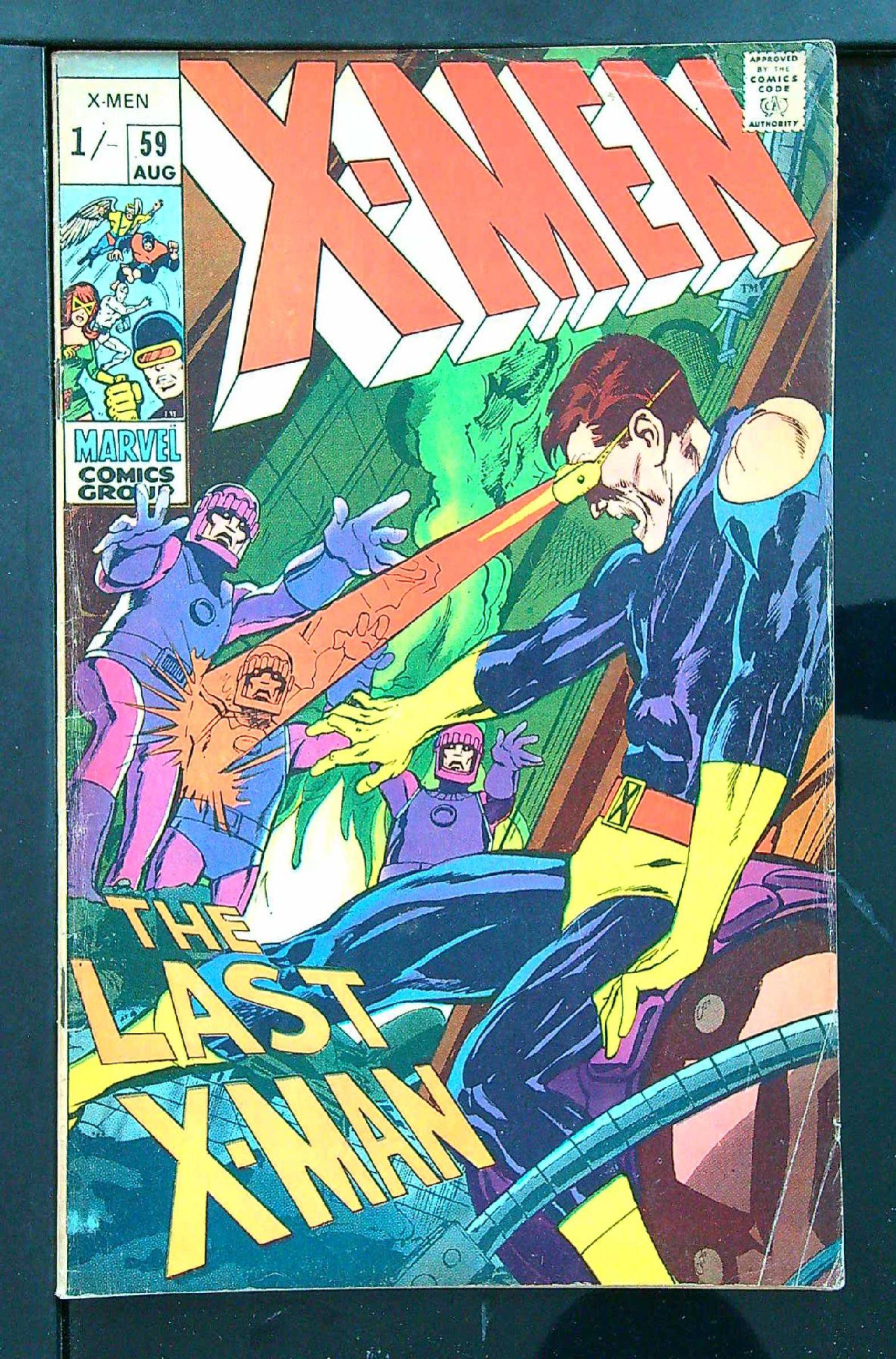Cover of Uncanny X-Men (Vol 1) #59. One of 250,000 Vintage American Comics on sale from Krypton!