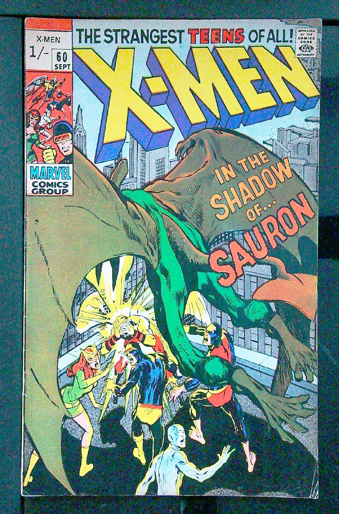 Cover of Uncanny X-Men (Vol 1) #60. One of 250,000 Vintage American Comics on sale from Krypton!