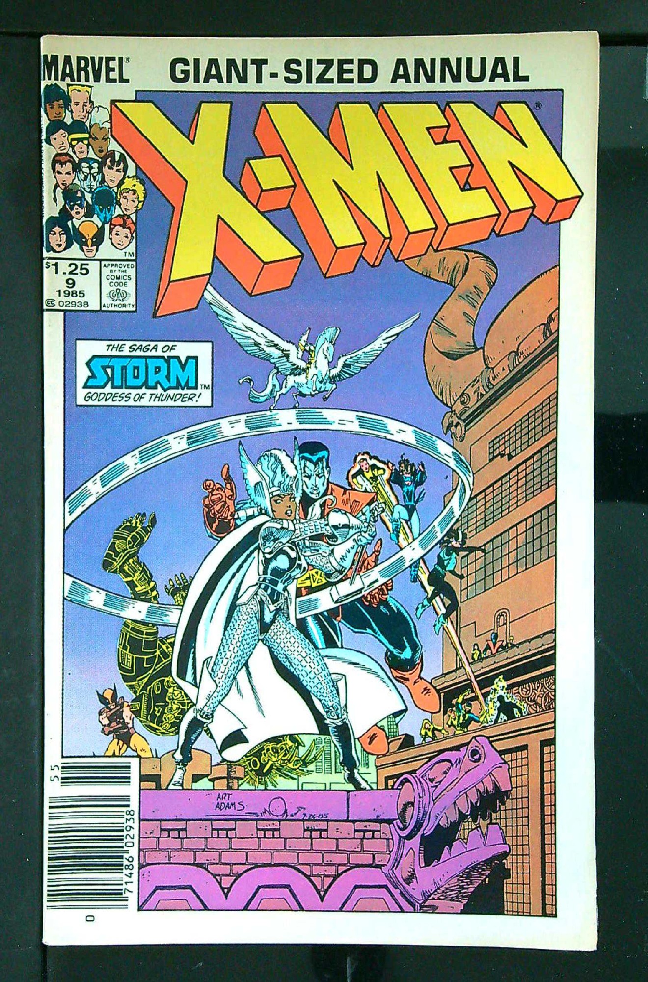 Cover of Uncanny X-Men Annual (Vol 1) #9. One of 250,000 Vintage American Comics on sale from Krypton!