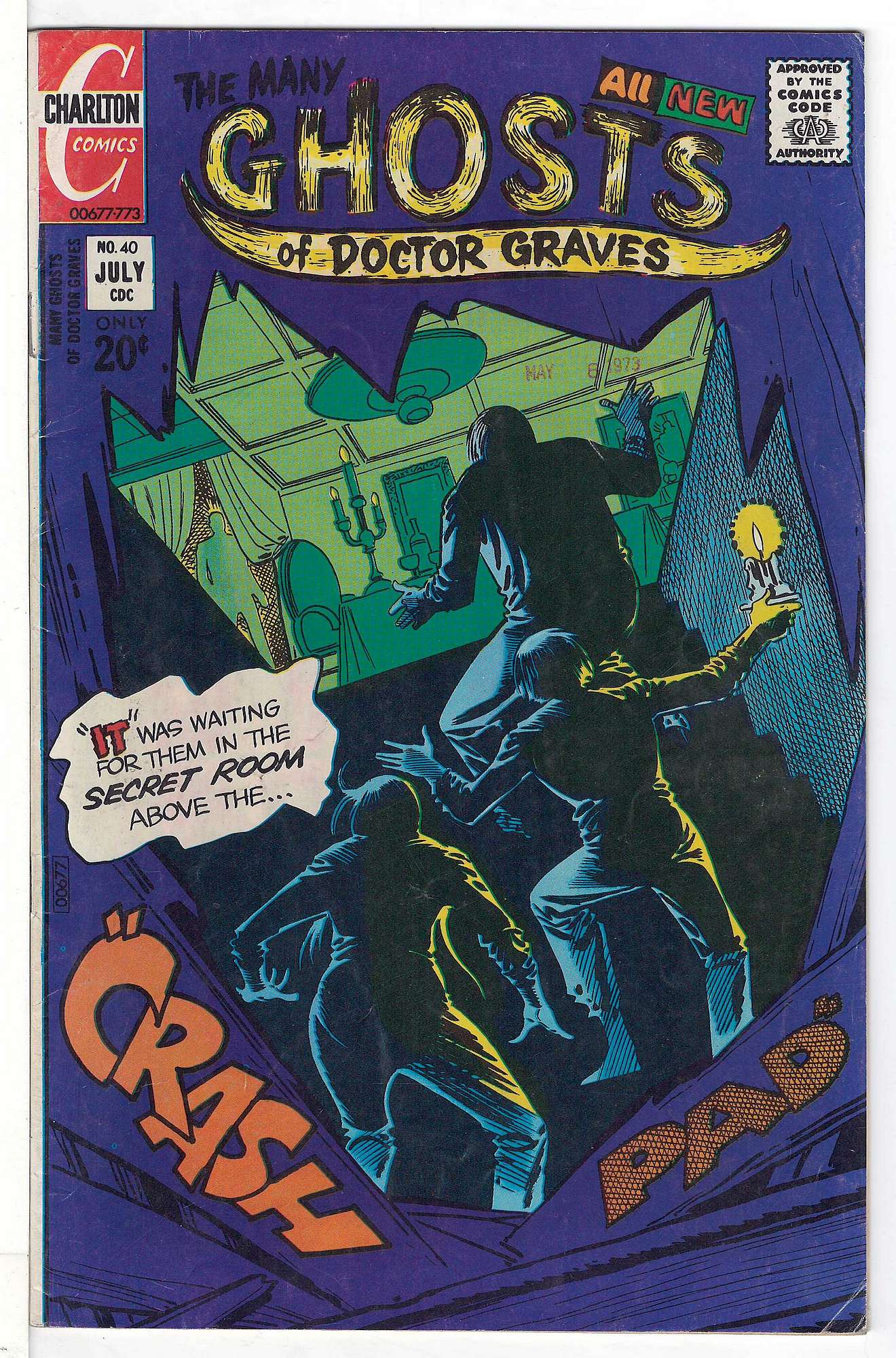 Cover of Many Ghosts of Doctor Graves #40. One of 250,000 Vintage American Comics on sale from Krypton!