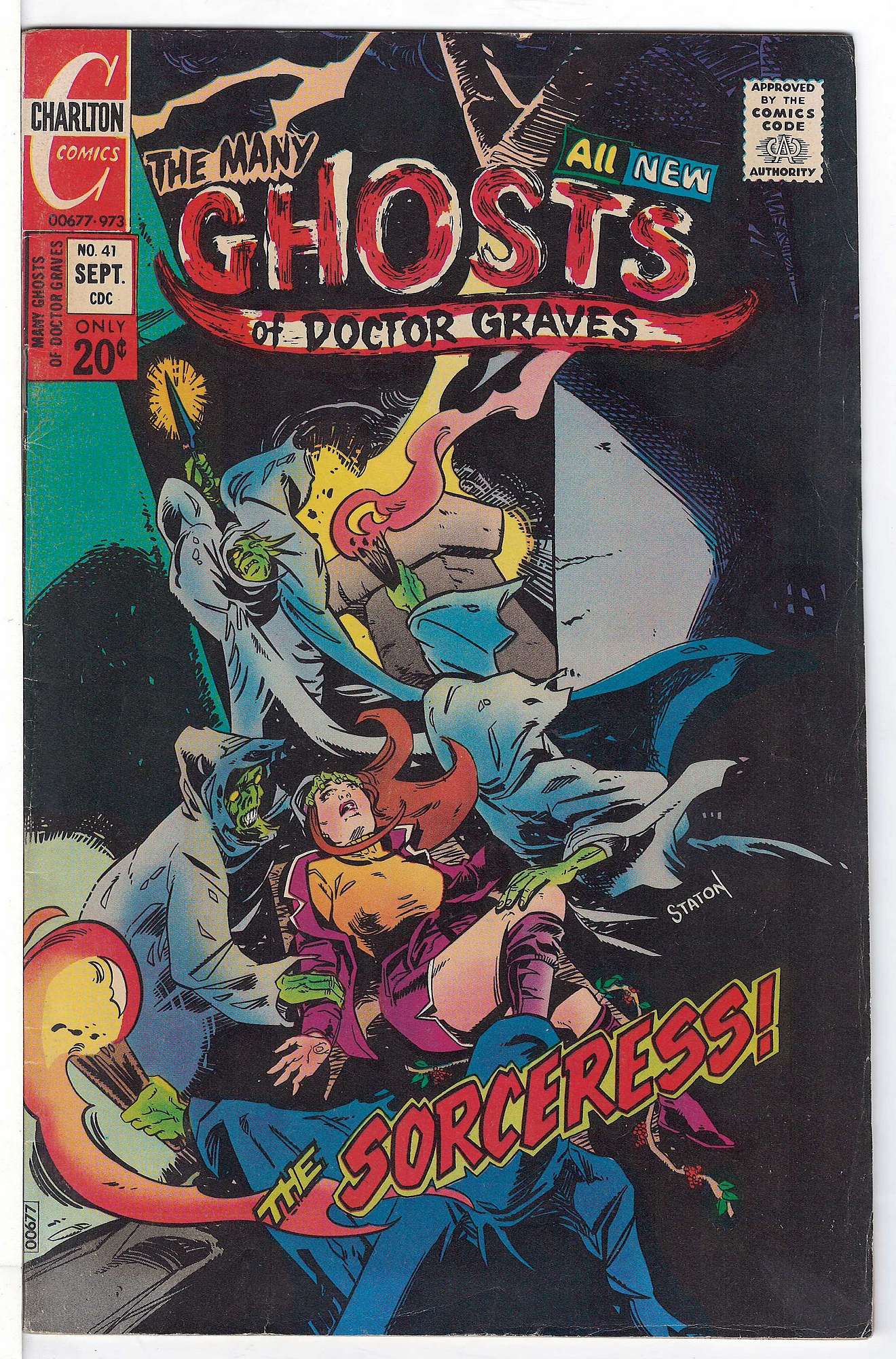 Cover of Many Ghosts of Doctor Graves #41. One of 250,000 Vintage American Comics on sale from Krypton!