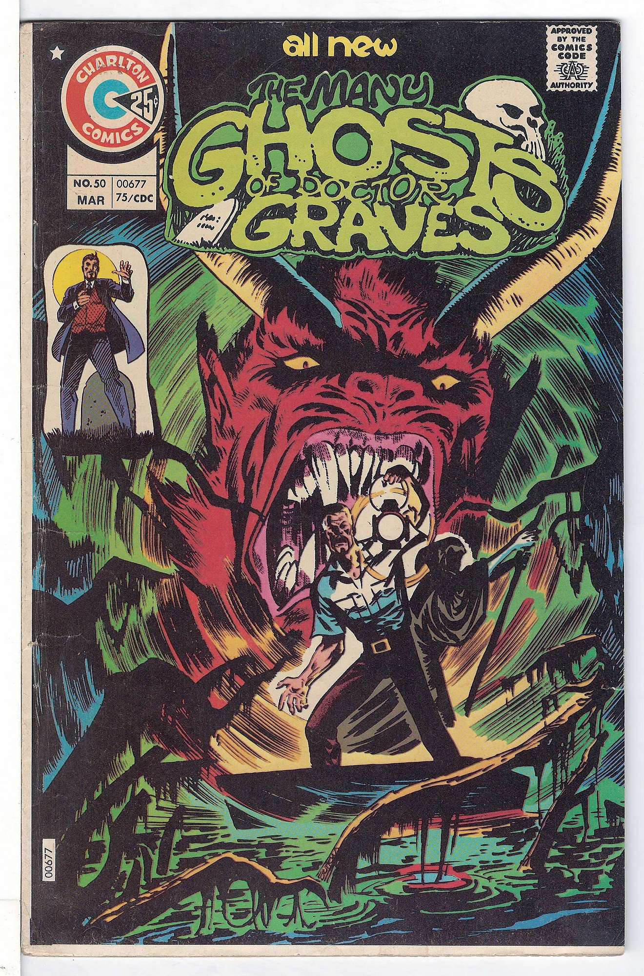 Cover of Many Ghosts of Doctor Graves #50. One of 250,000 Vintage American Comics on sale from Krypton!