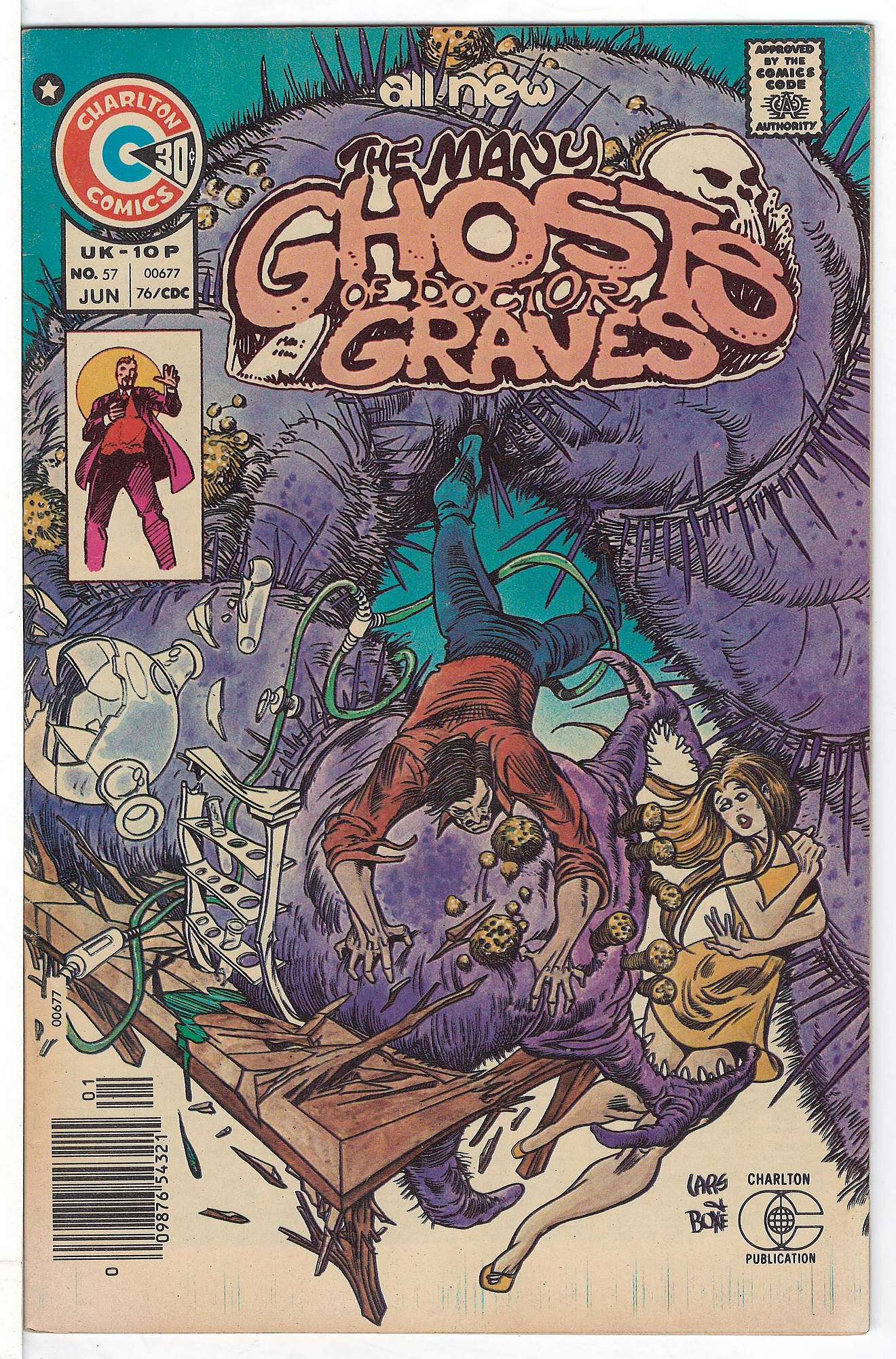 Cover of Many Ghosts of Doctor Graves #57. One of 250,000 Vintage American Comics on sale from Krypton!