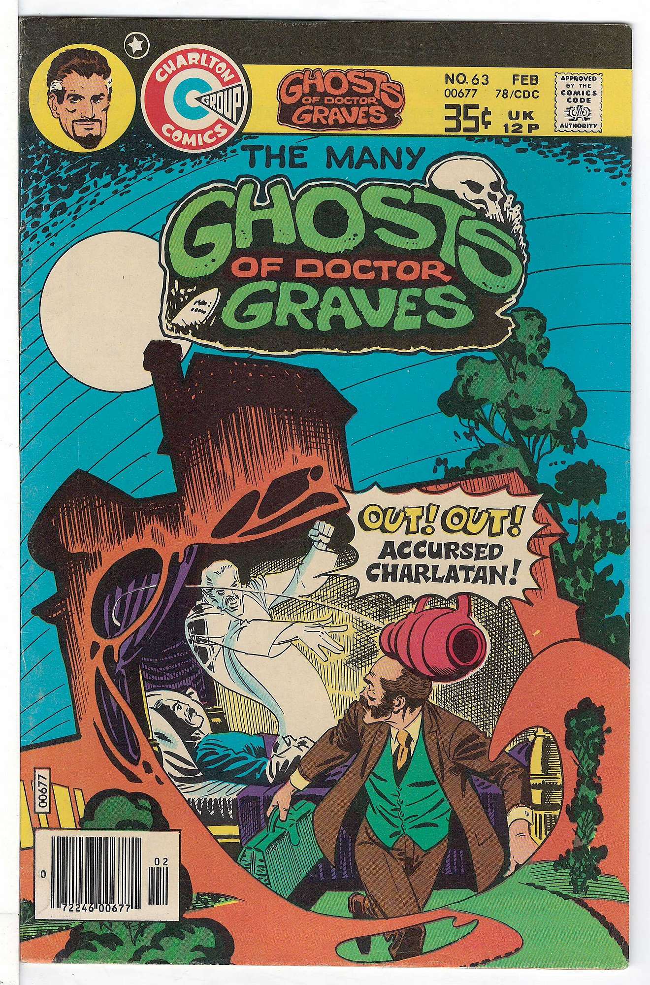 Cover of Many Ghosts of Doctor Graves #63. One of 250,000 Vintage American Comics on sale from Krypton!
