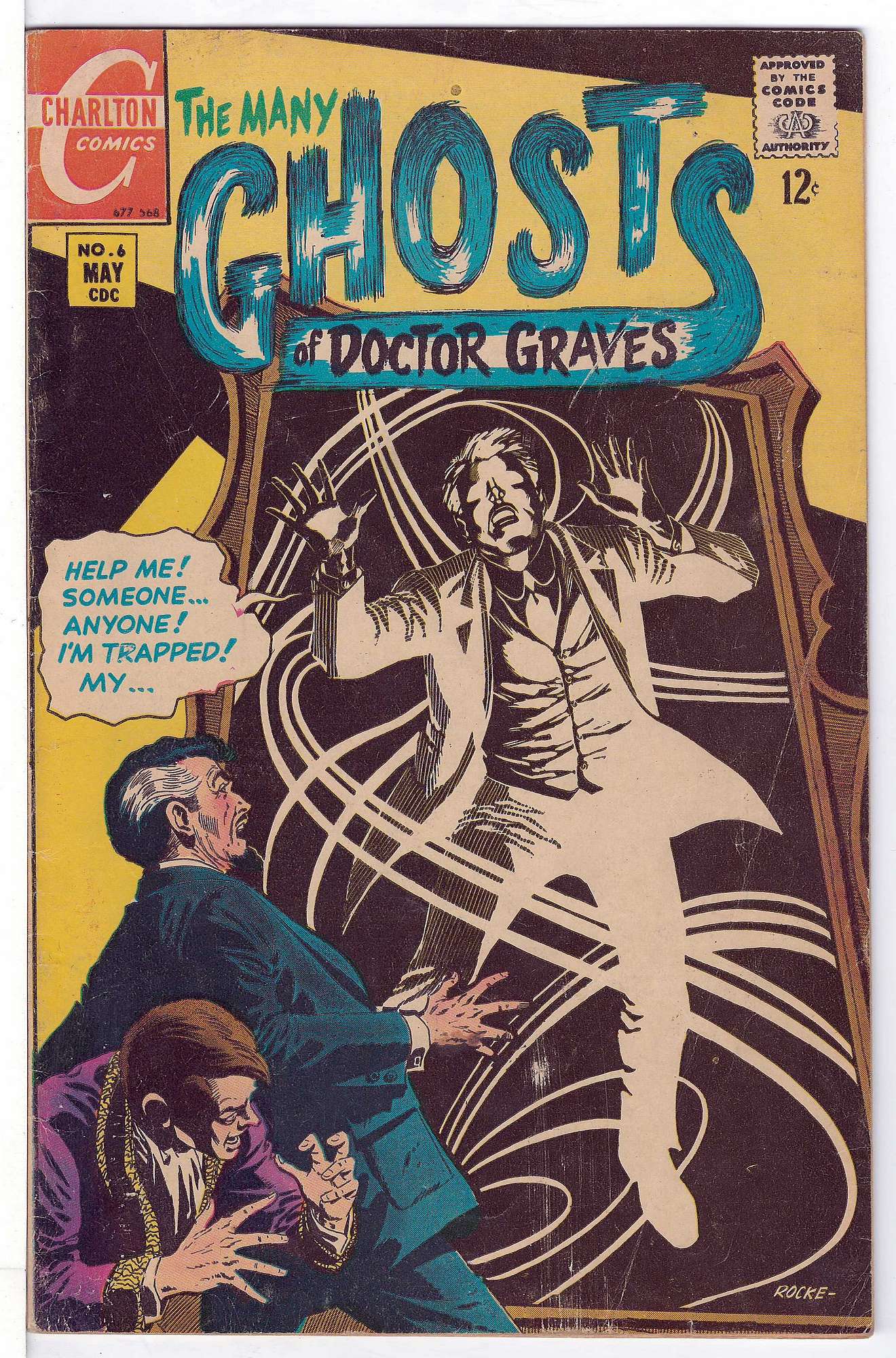 ACTUAL SCAN OF COMIC!<br> Cover of Many Ghosts of Doctor Graves #6. One of 250,000 Vintage American Comics on sale from Krypton!
