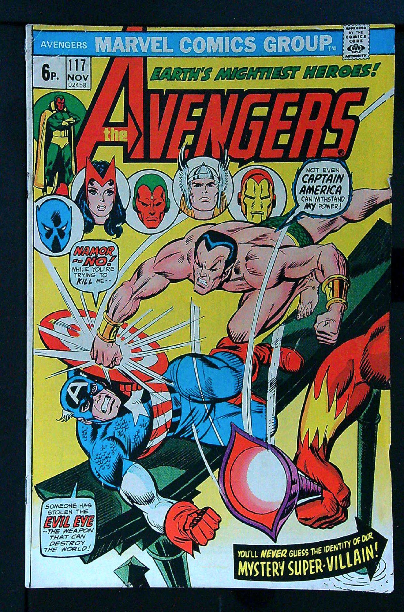 Cover of Avengers (Vol 1) #117. One of 250,000 Vintage American Comics on sale from Krypton!