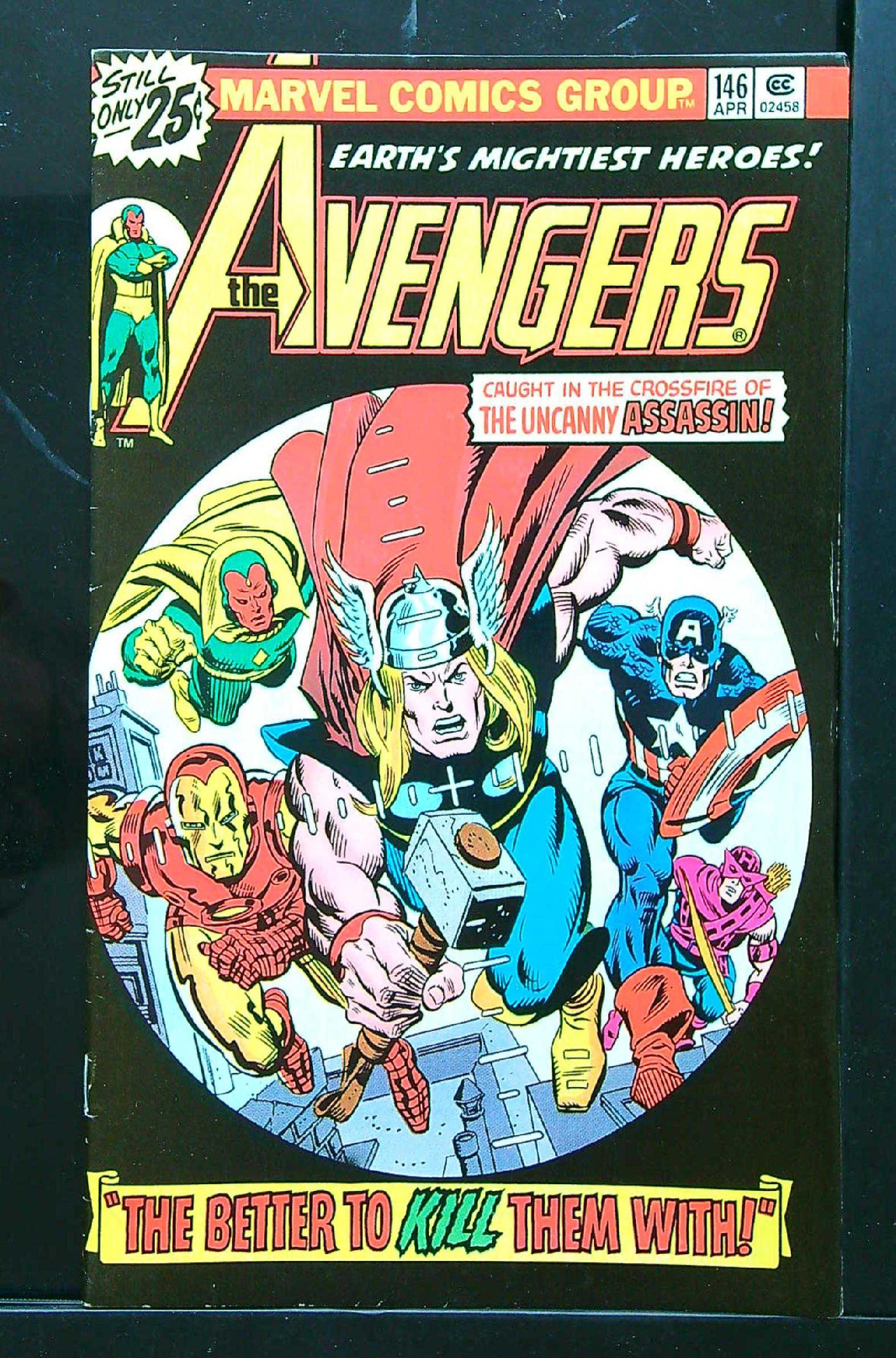 Cover of Avengers (Vol 1) #146. One of 250,000 Vintage American Comics on sale from Krypton!