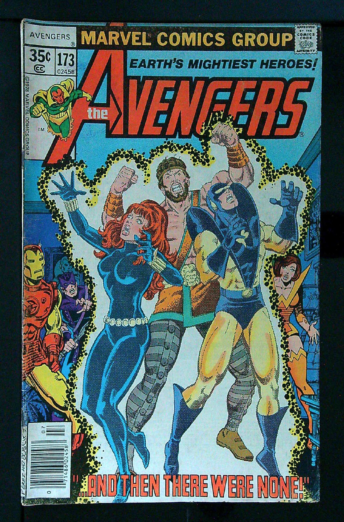 Cover of Avengers (Vol 1) #173. One of 250,000 Vintage American Comics on sale from Krypton!