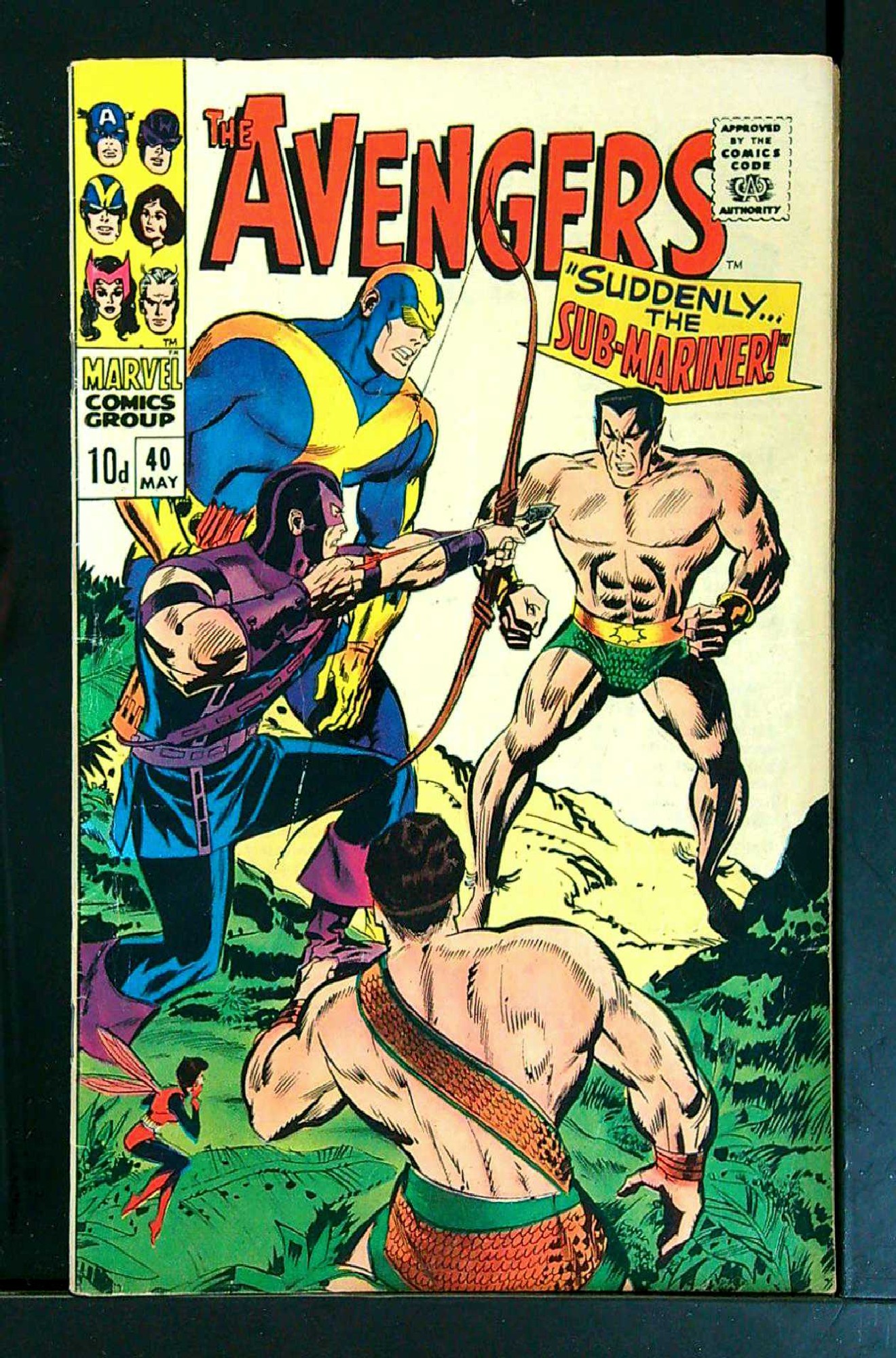 Cover of Avengers (Vol 1) #40. One of 250,000 Vintage American Comics on sale from Krypton!