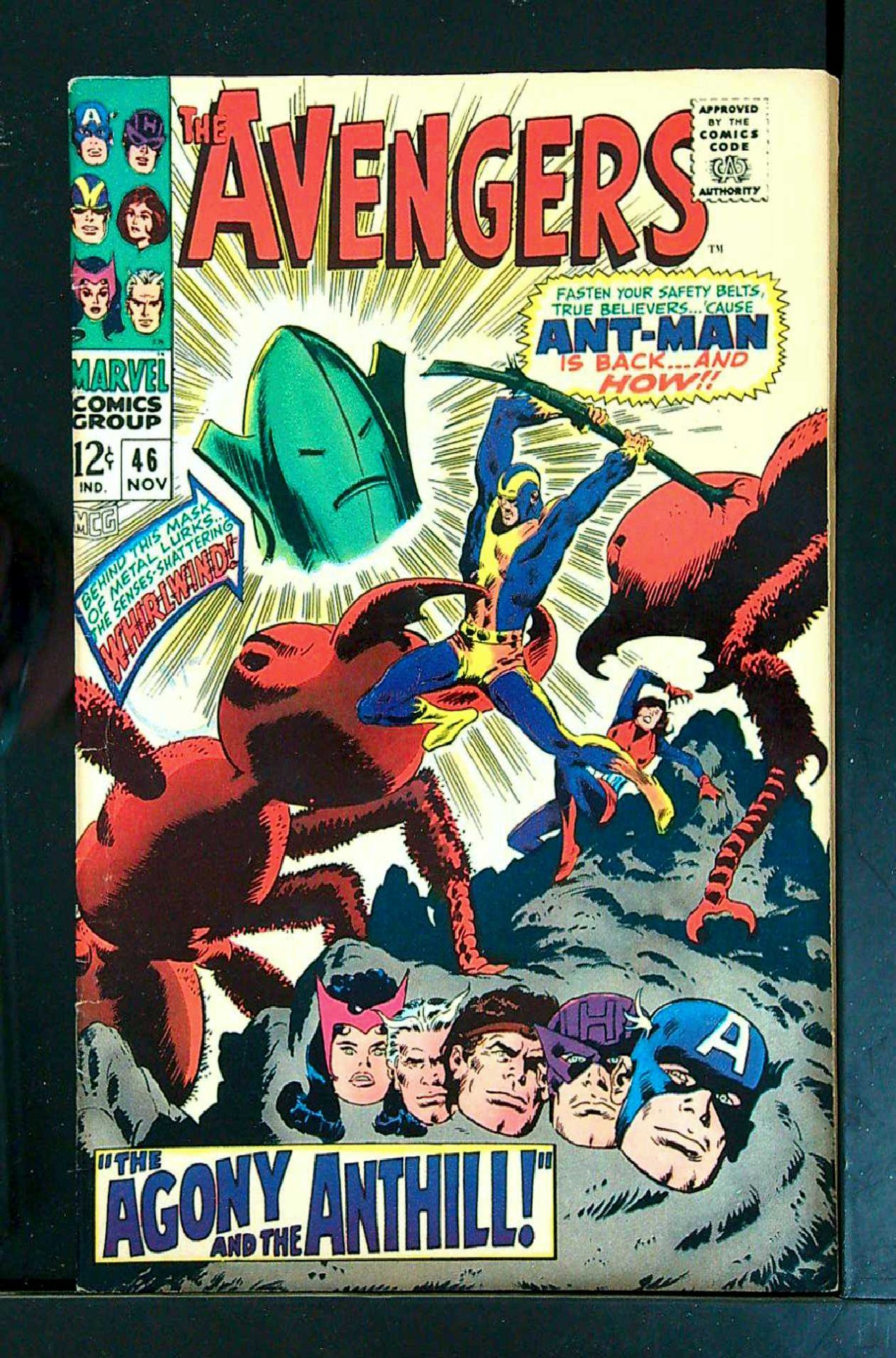 Cover of Avengers (Vol 1) #46. One of 250,000 Vintage American Comics on sale from Krypton!