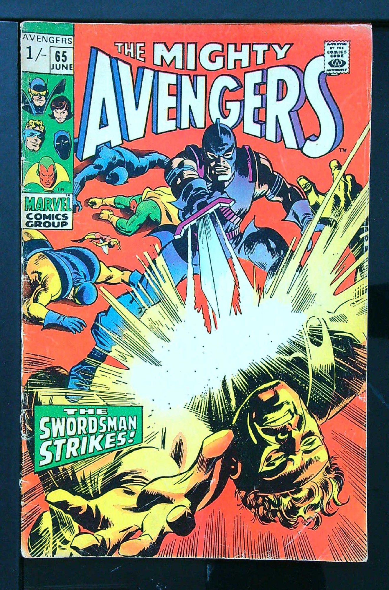 Cover of Avengers (Vol 1) #65. One of 250,000 Vintage American Comics on sale from Krypton!
