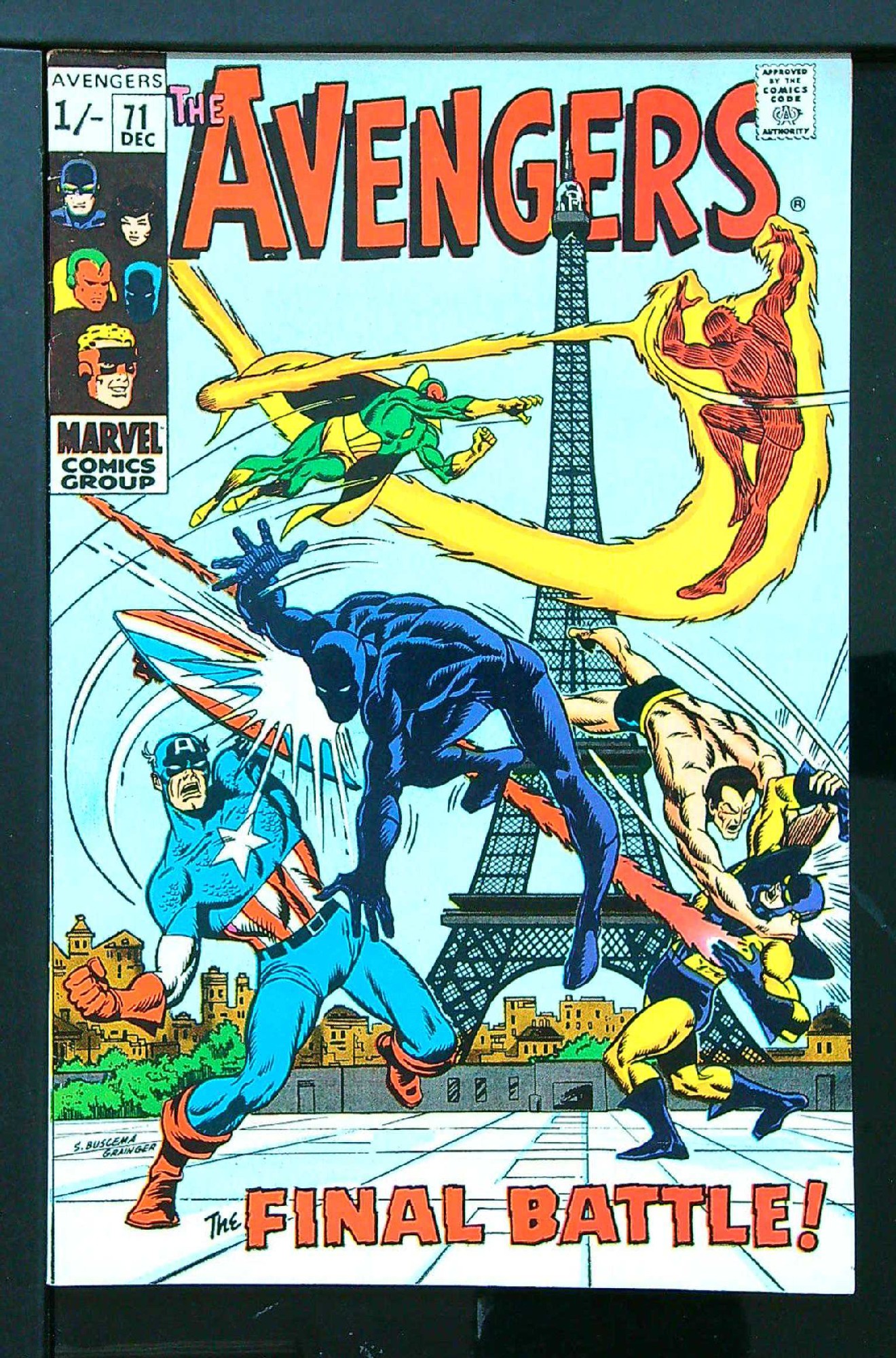 Cover of Avengers (Vol 1) #71. One of 250,000 Vintage American Comics on sale from Krypton!