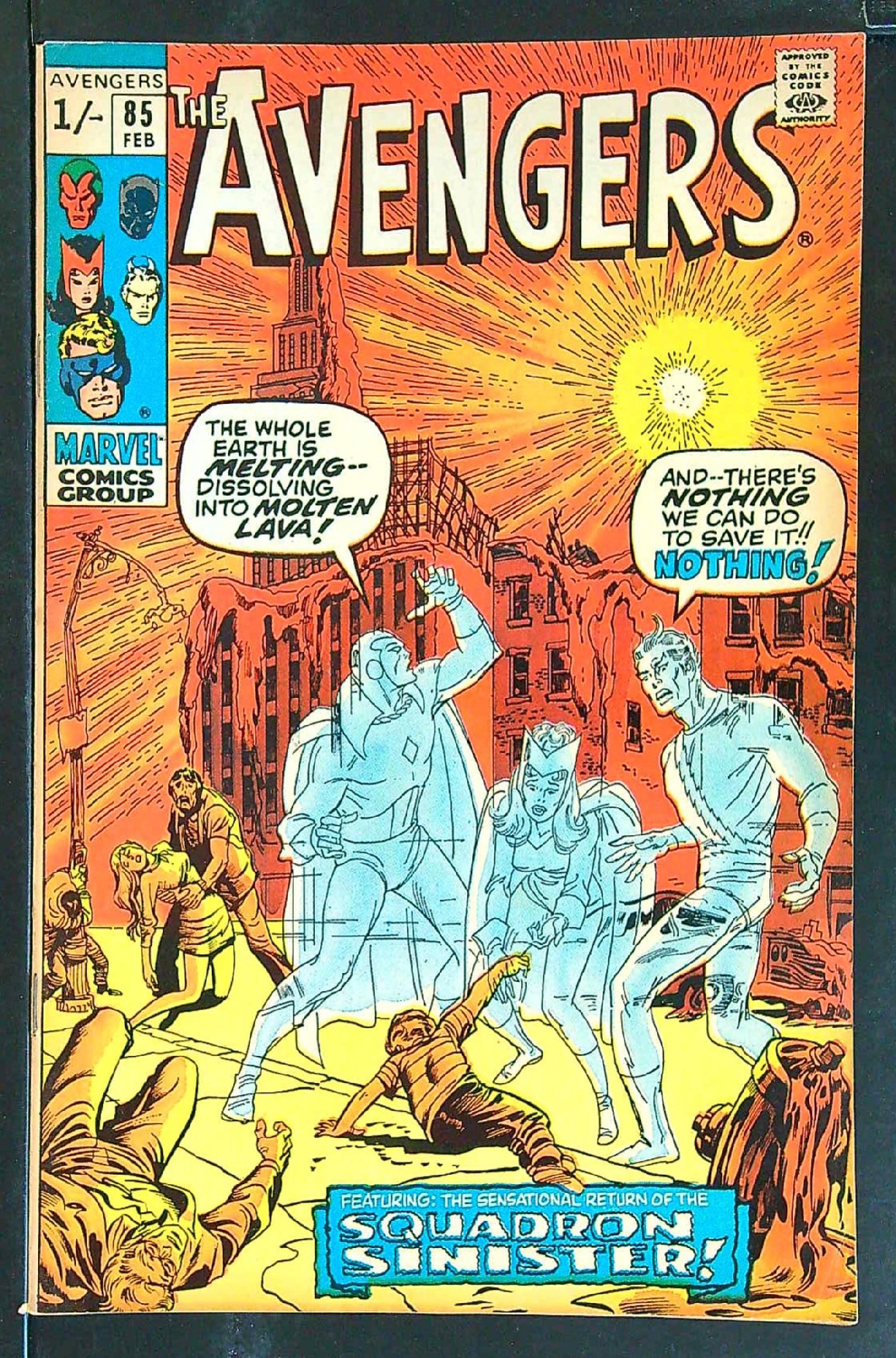 Cover of Avengers (Vol 1) #85. One of 250,000 Vintage American Comics on sale from Krypton!