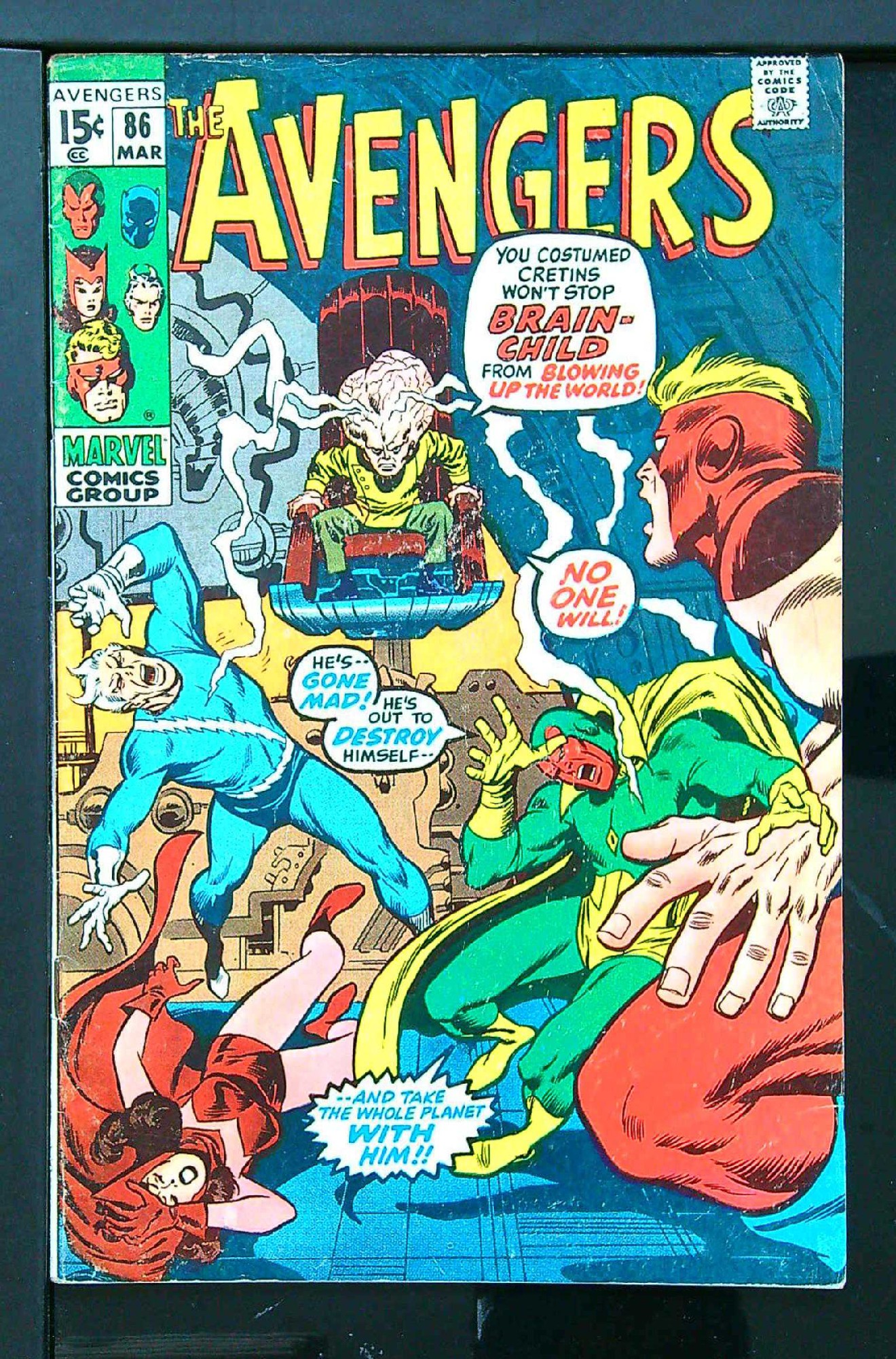 Cover of Avengers (Vol 1) #86. One of 250,000 Vintage American Comics on sale from Krypton!