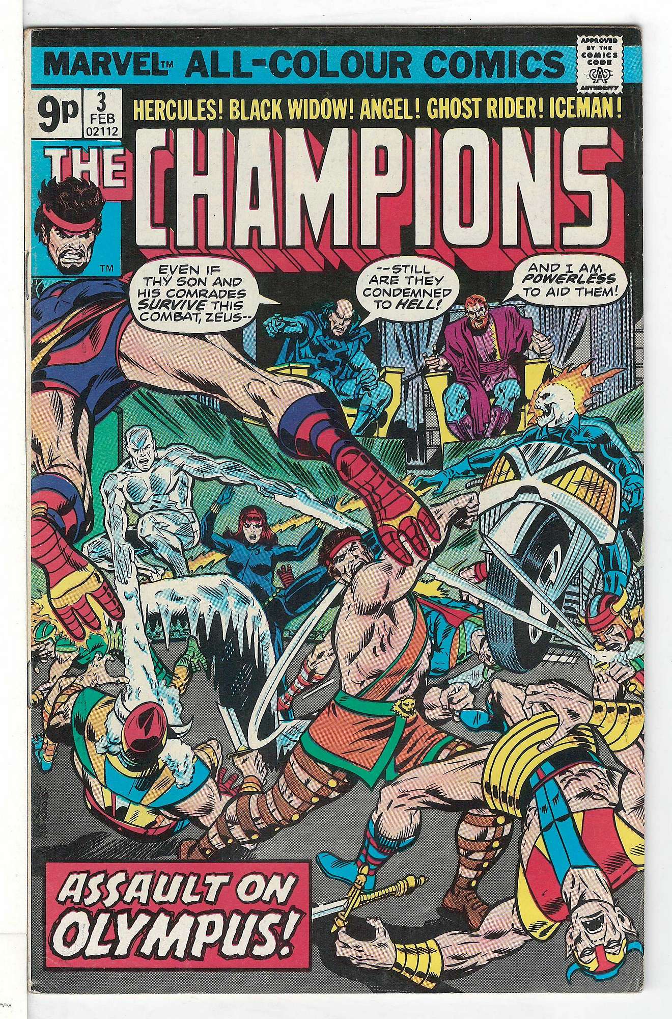 Cover of Champions (Vol 1) The #3. One of 250,000 Vintage American Comics on sale from Krypton!