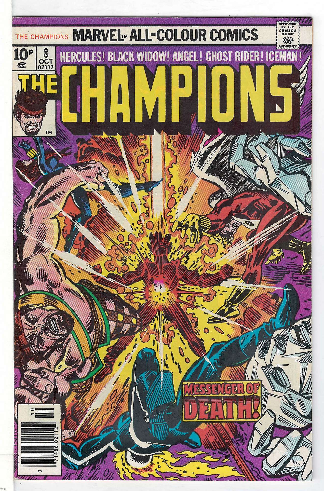 Cover of Champions (Vol 1) The #8. One of 250,000 Vintage American Comics on sale from Krypton!
